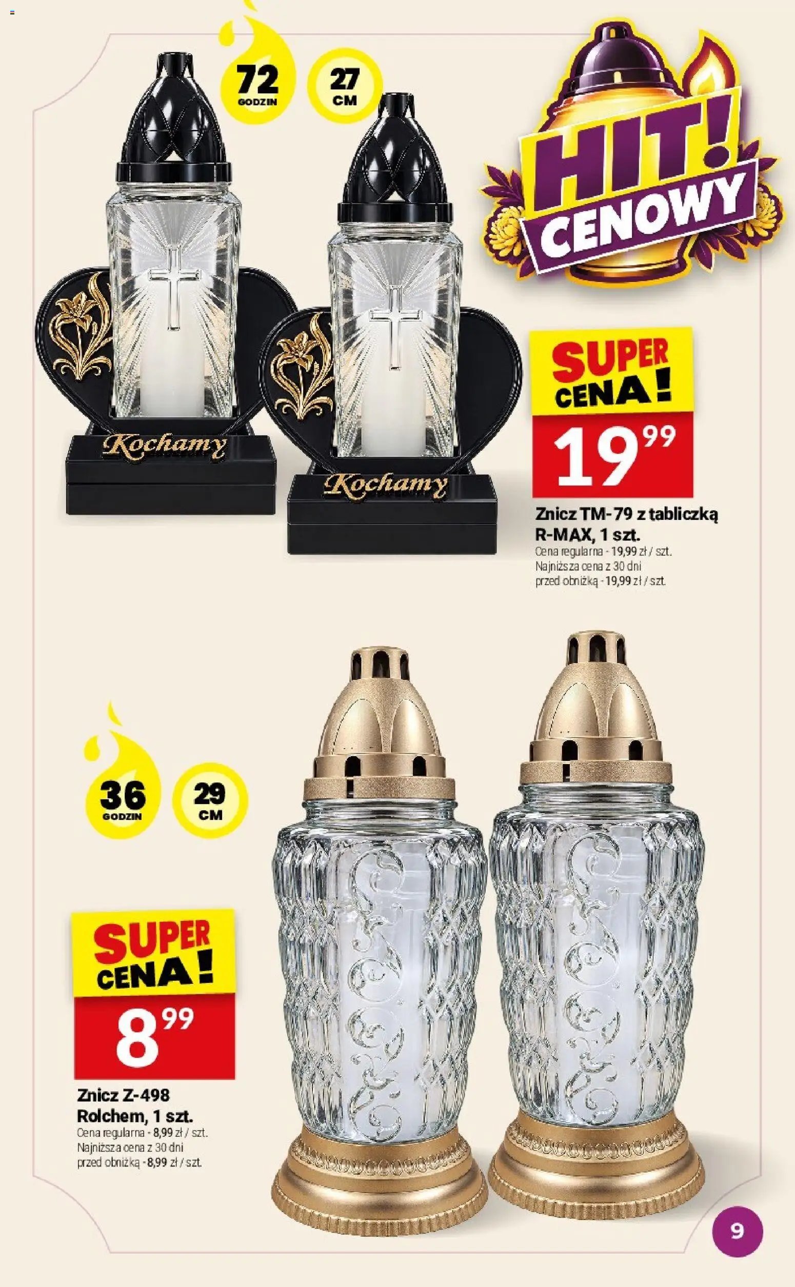 Twój Market gazetka - Katalog zniczy