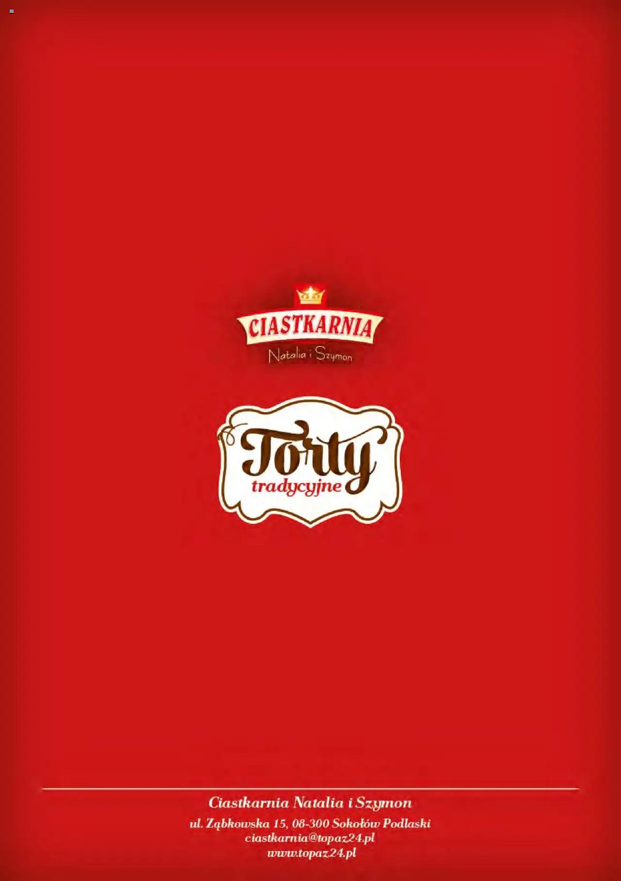Topaz Gazetka - Torty