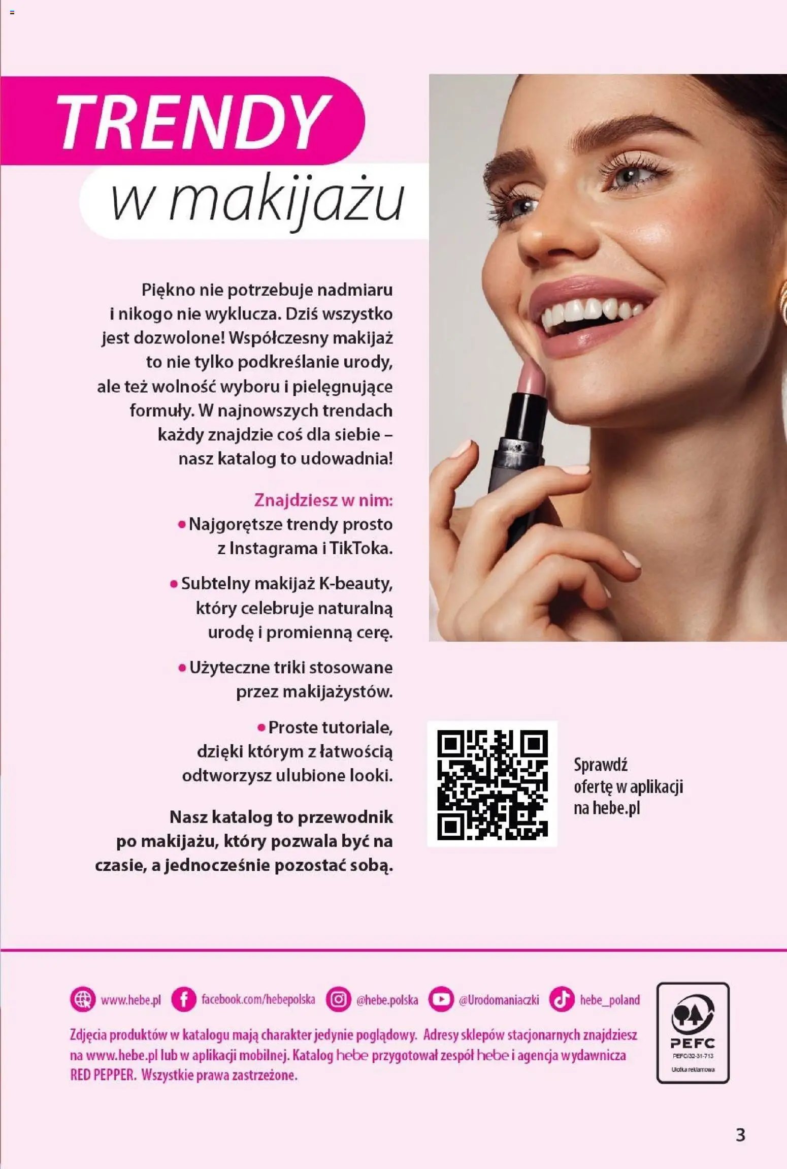 Hebe gazetka - Katalog