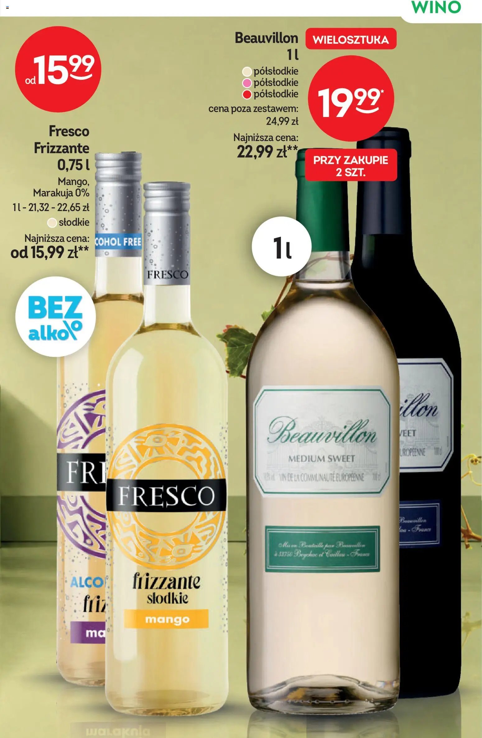 Żabka gazetka - Katalog win