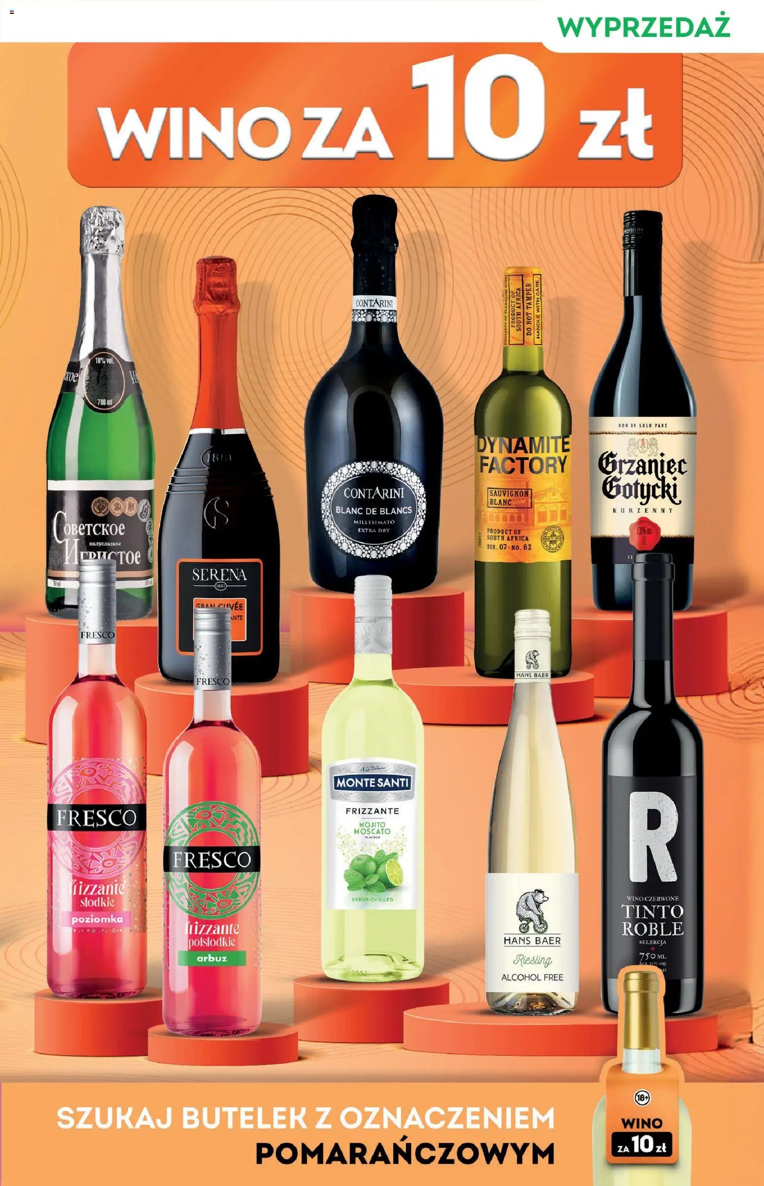 Żabka gazetka - Katalog win