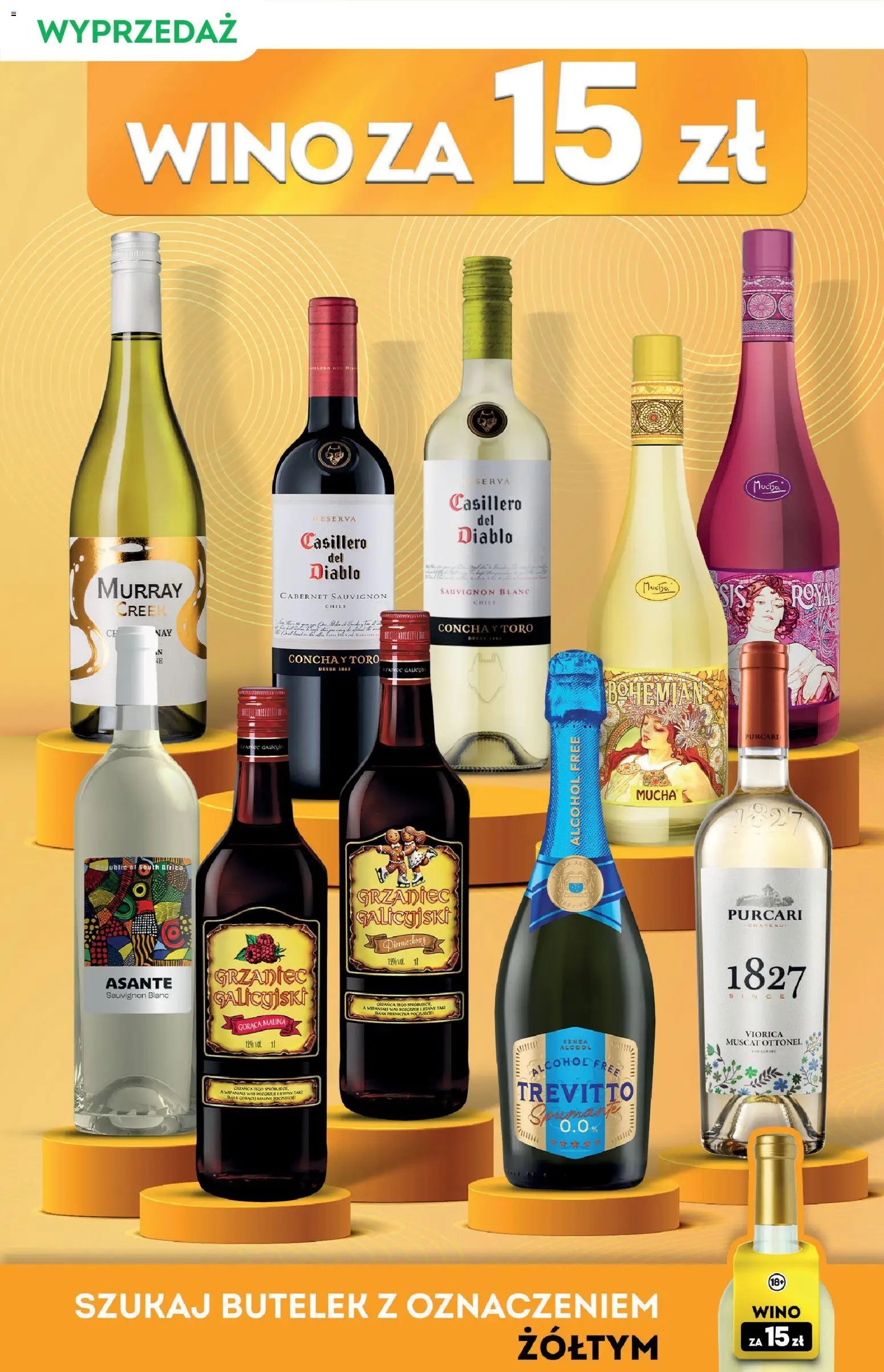 Żabka gazetka - Katalog win