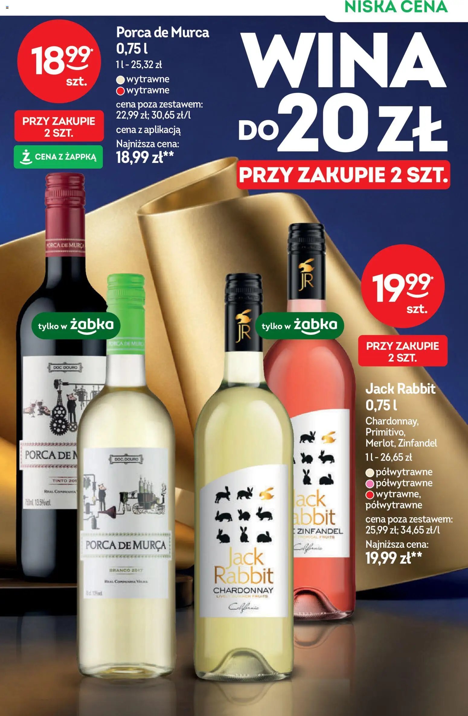 Żabka gazetka - Katalog win