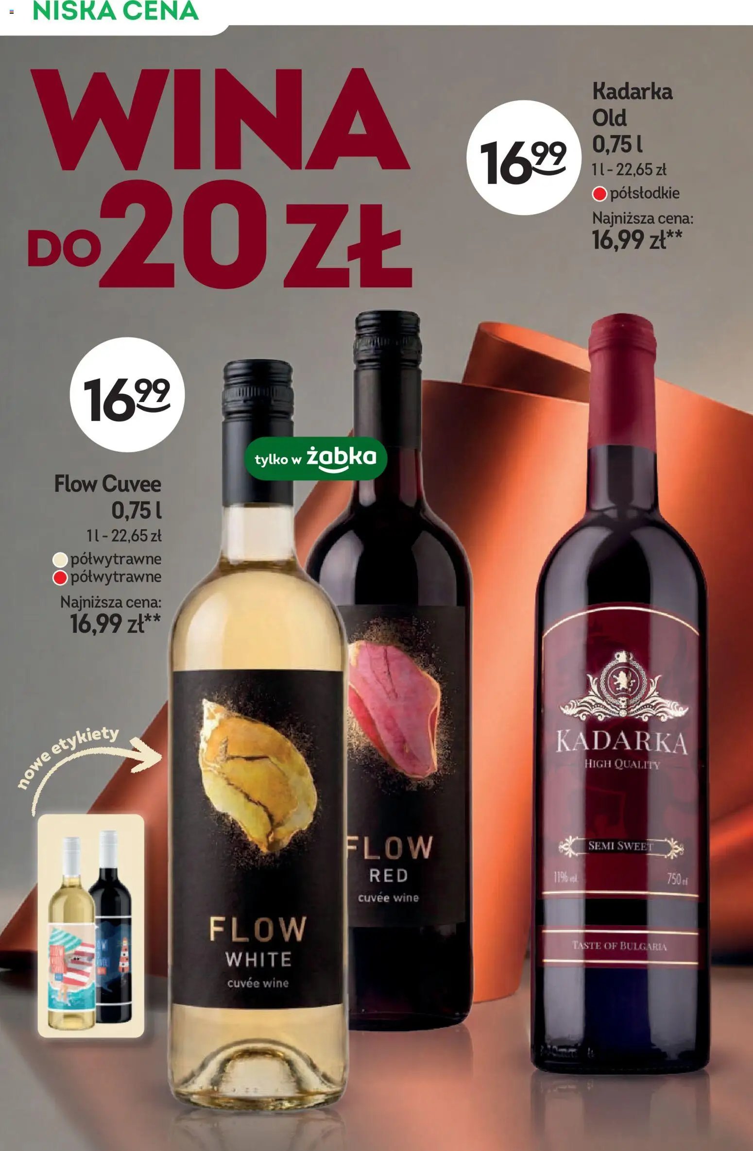 Żabka gazetka - Katalog win
