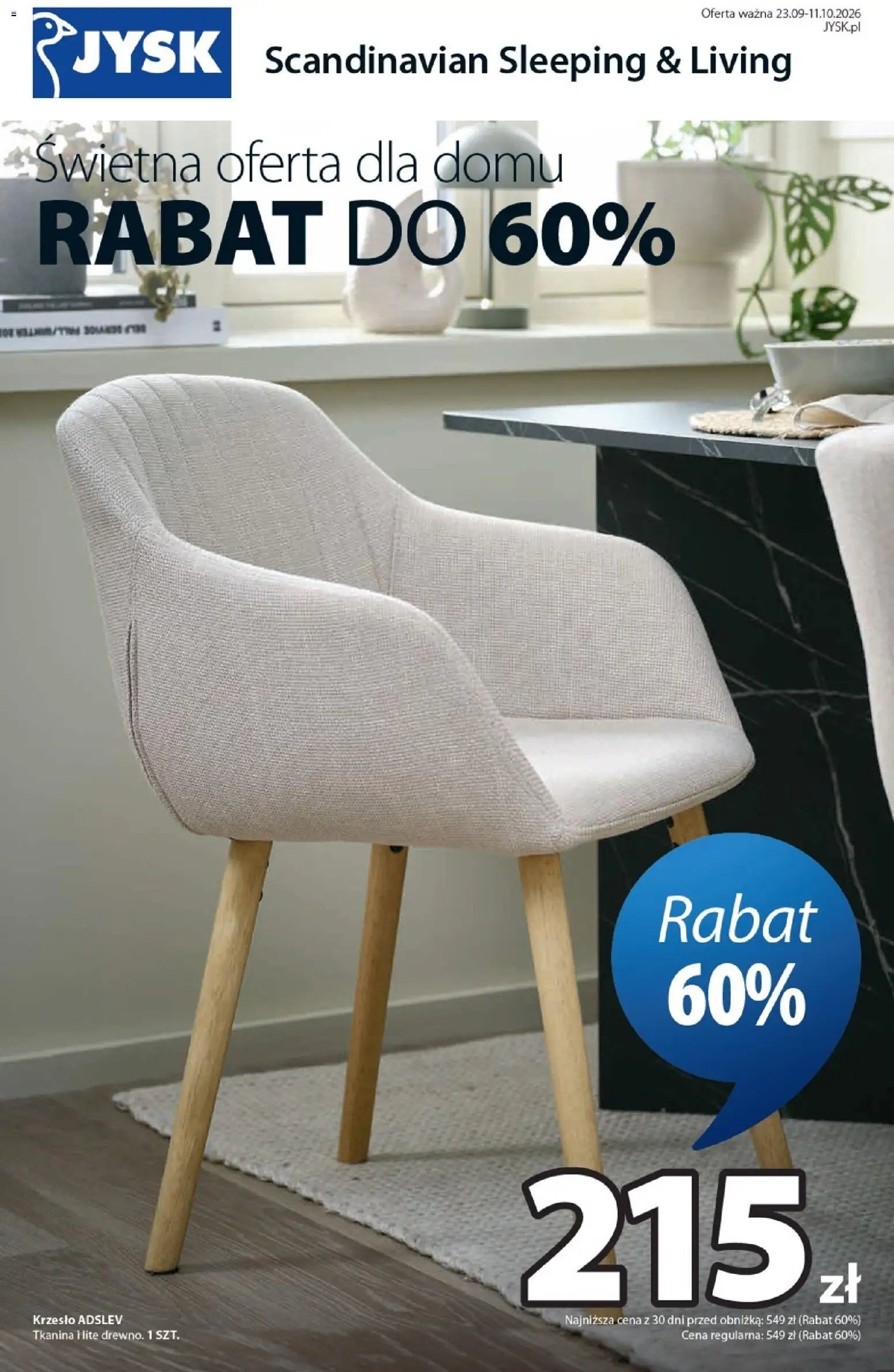 JYSK gazetka