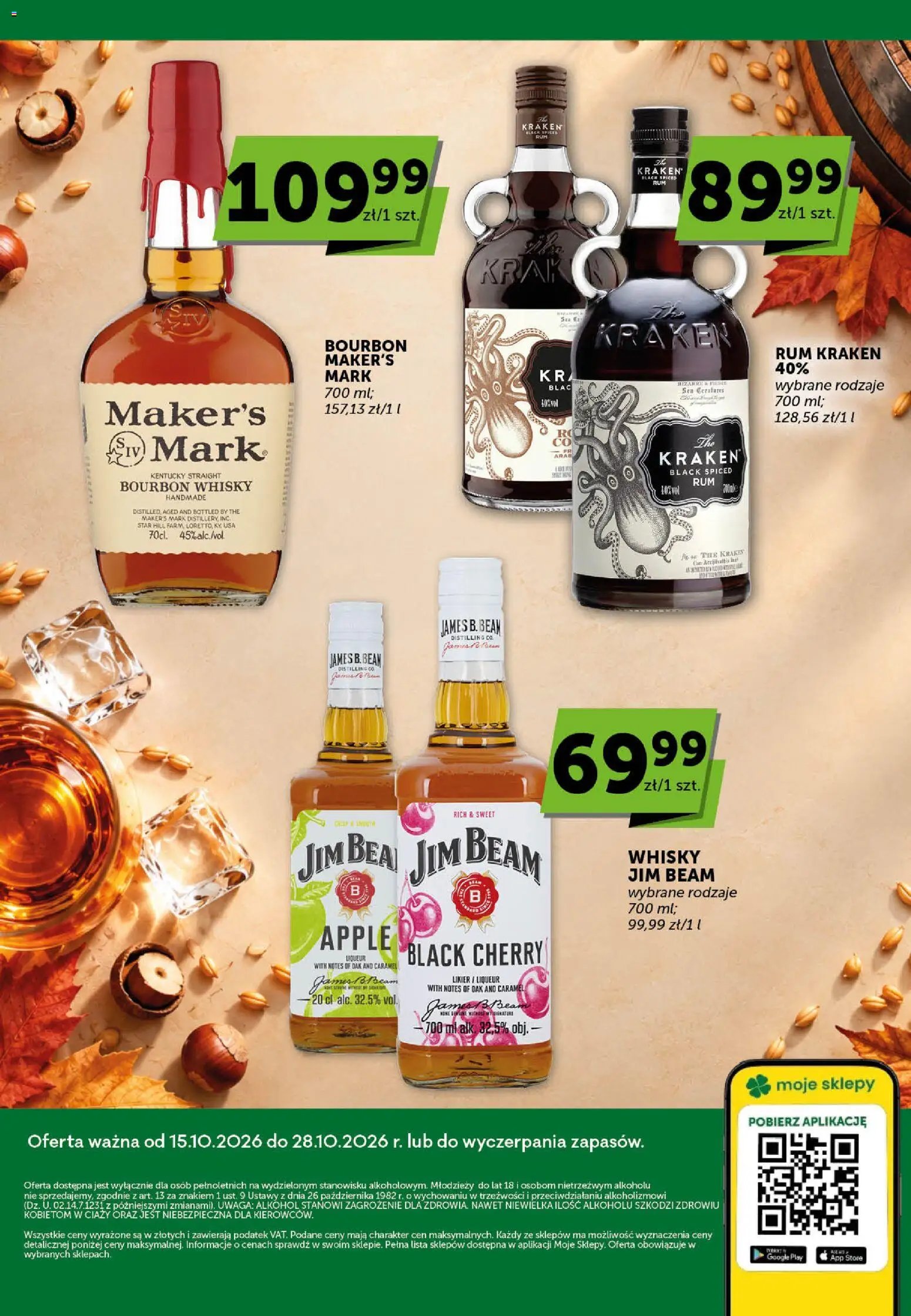 Groszek gazetka - Oferta alkoholowa