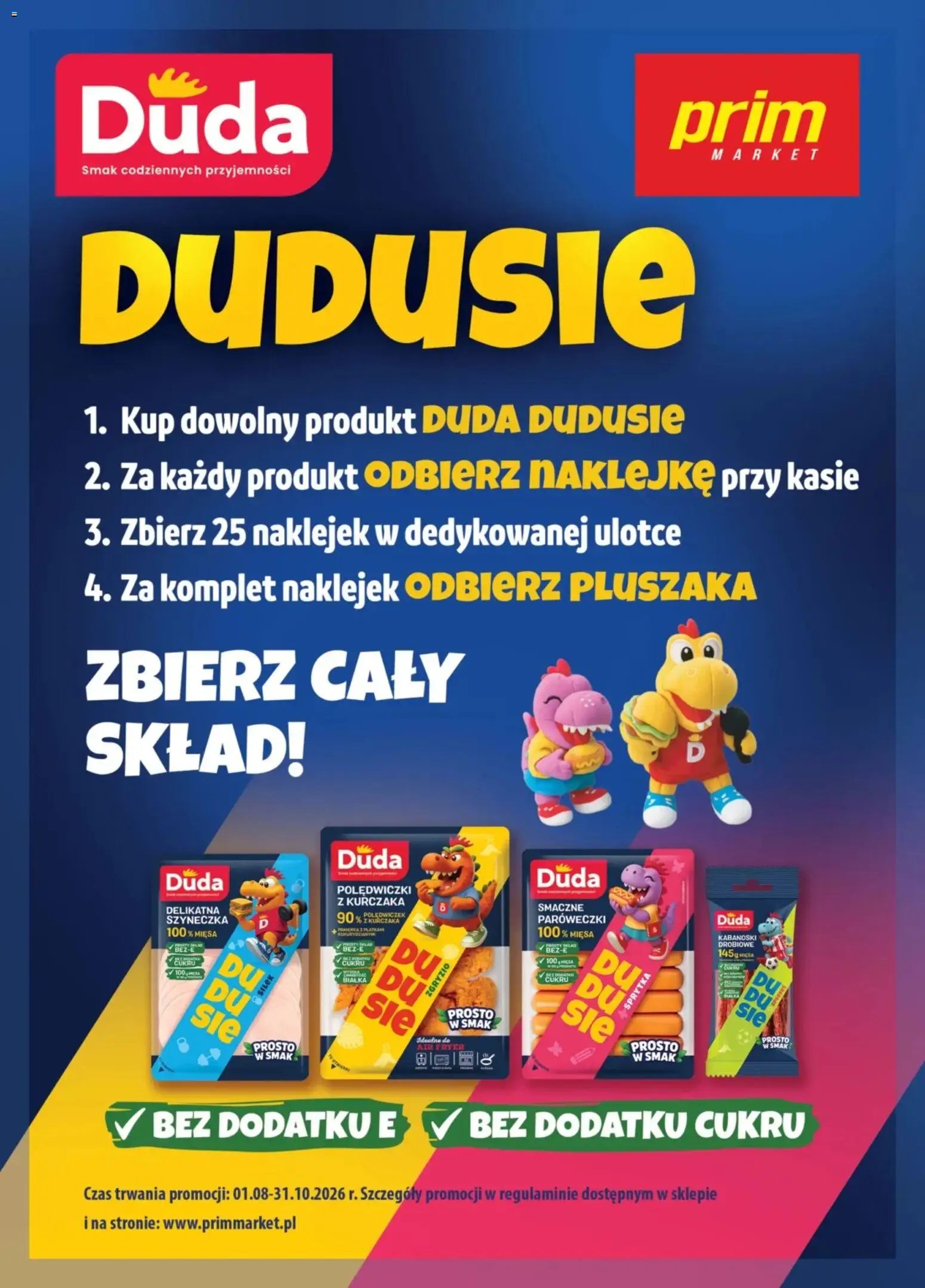 Prim Market promocja - Dudusie Zbierz Najlepszy Skład
