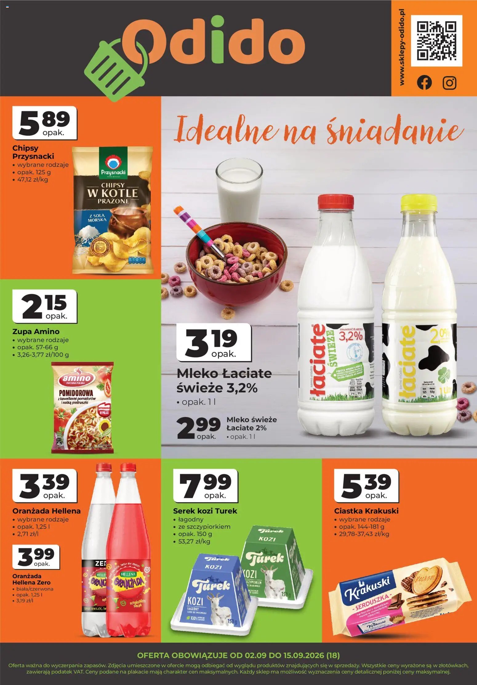 Odido gazetka - Wybrane produkty