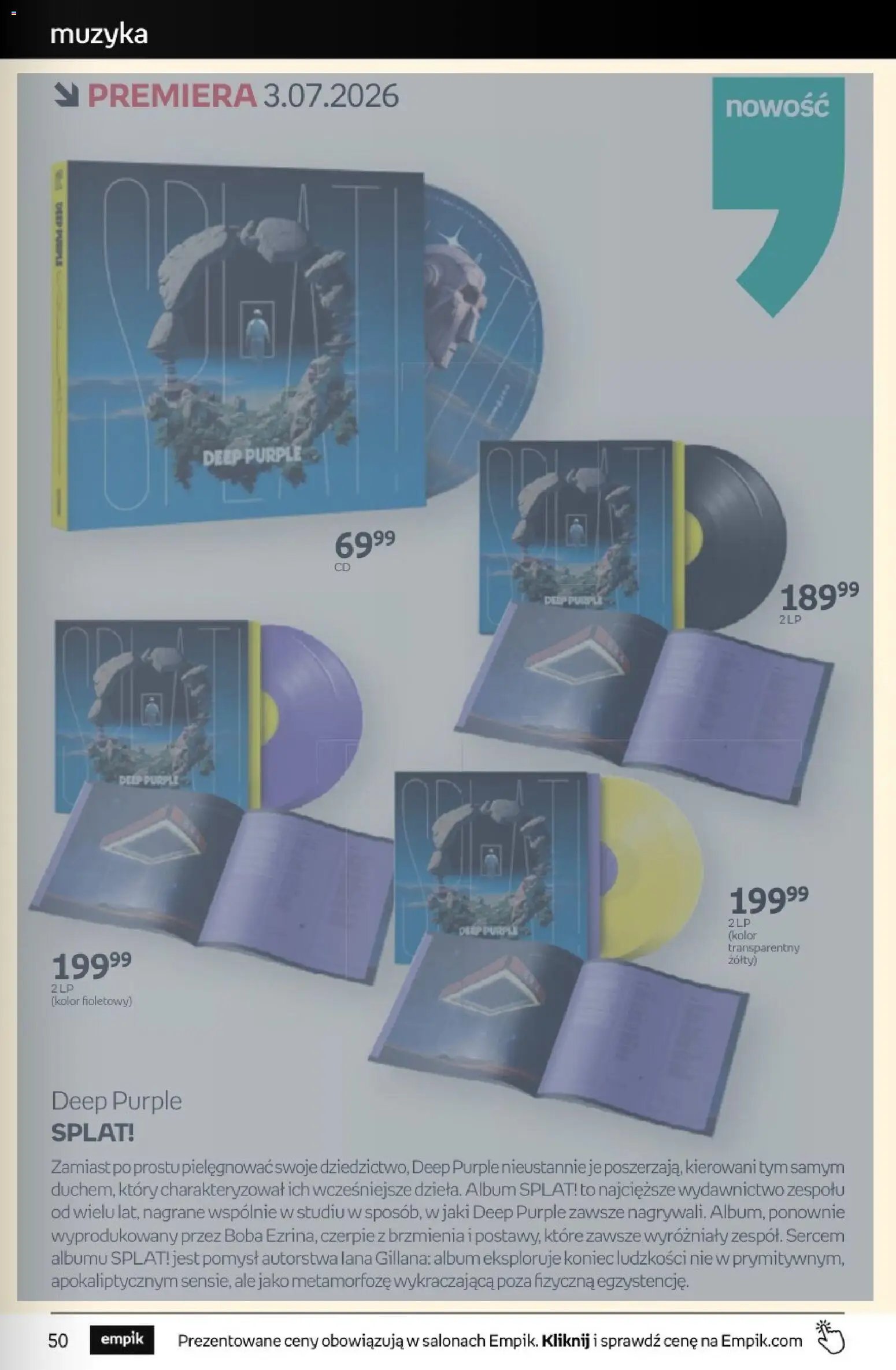 Empik promocje - Tom kultury Muzyka