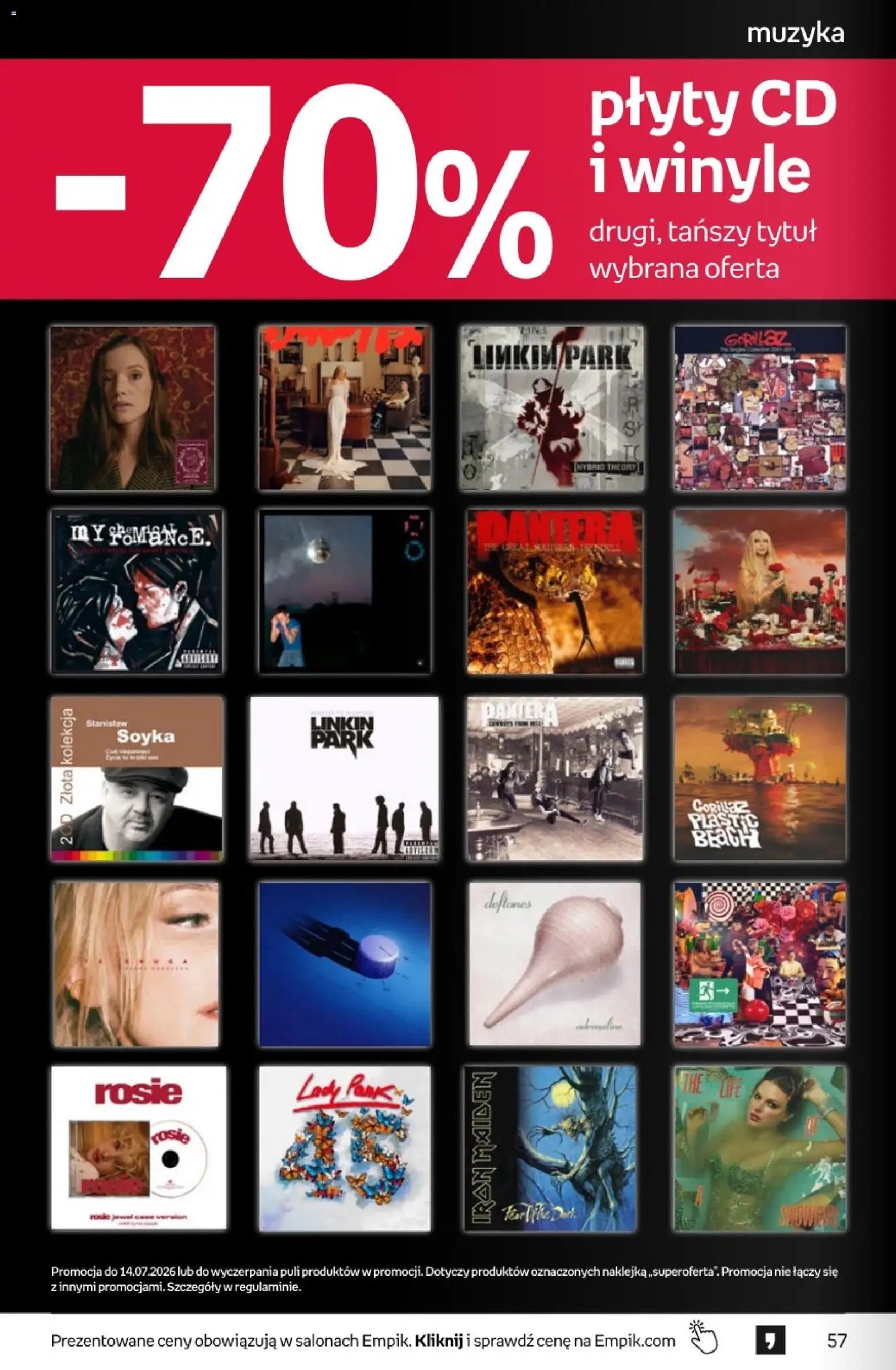 Empik promocje - Tom kultury Muzyka
