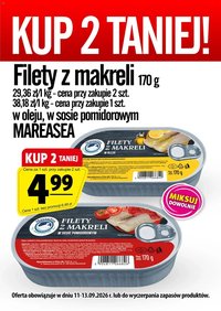 Prim Market promocja - Filety Z Makreli Mareasea