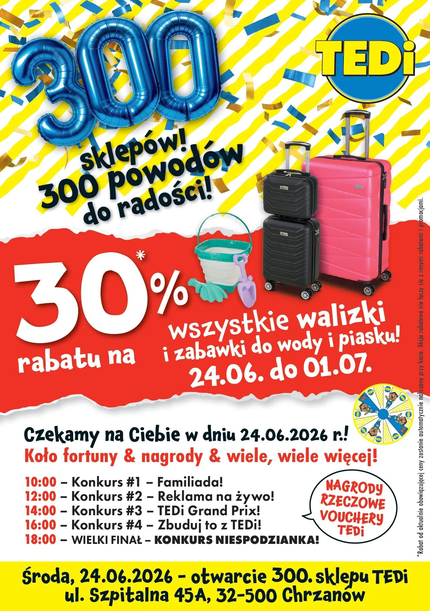 TEDi gazetka - 300 sklepów