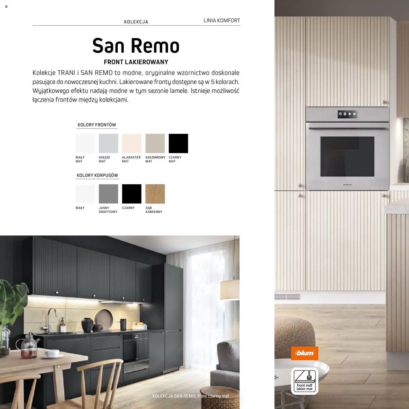 Komfort Gazetka - Katalog kuchnie