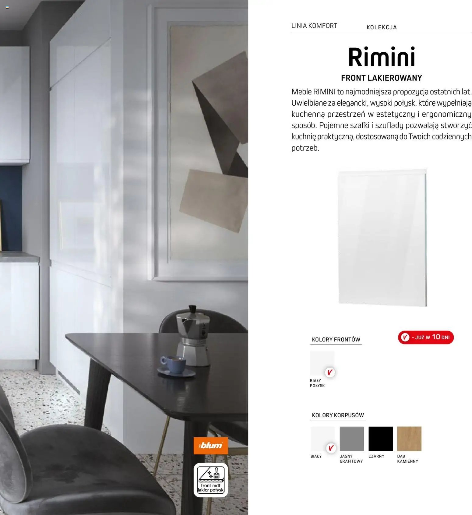 Komfort Gazetka - Katalog kuchnie