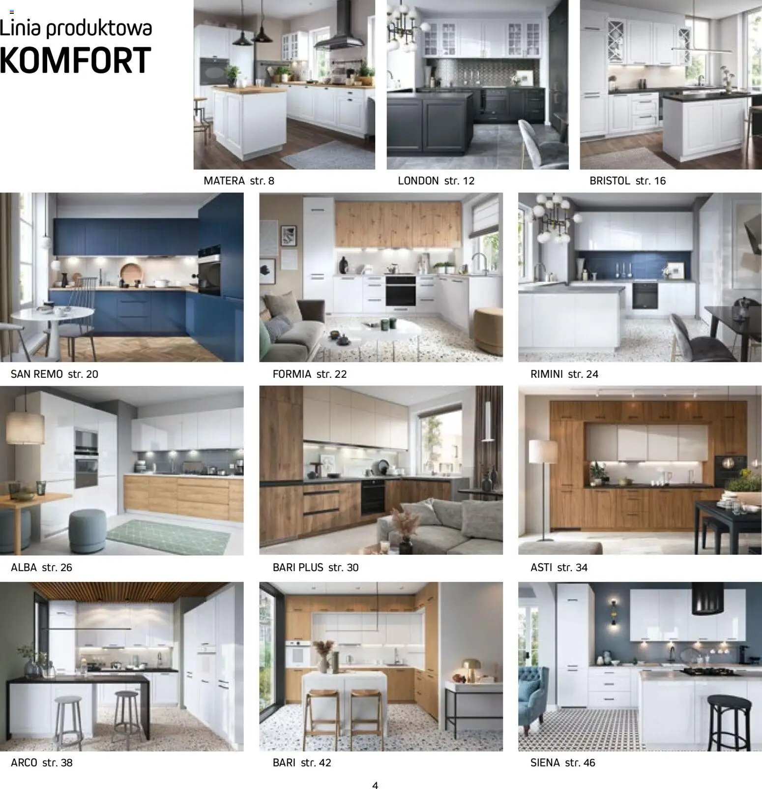 Komfort Gazetka - Katalog kuchnie
