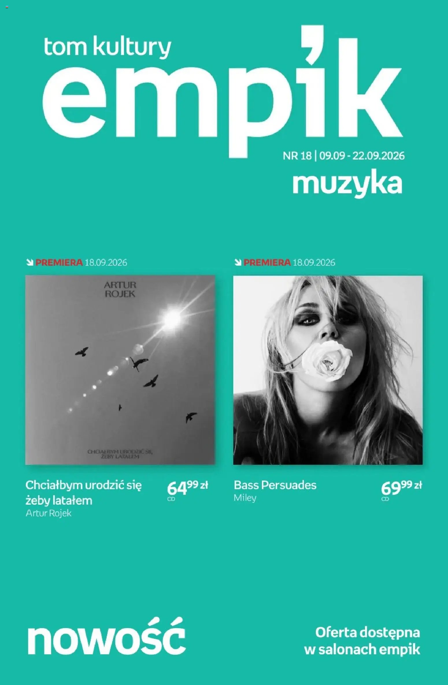 Empik promocje - Tom kultury Muzyka