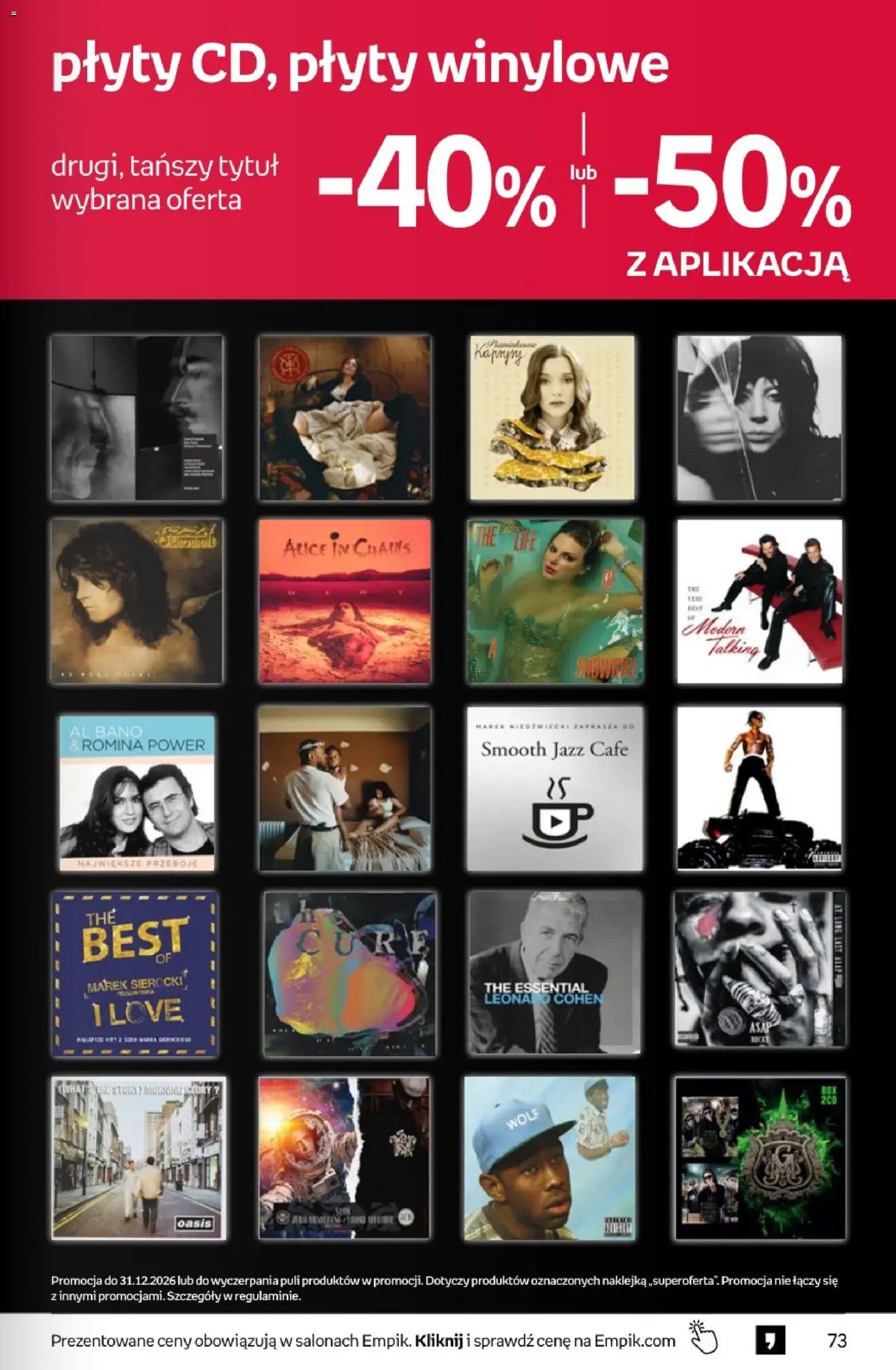 Empik promocje - Tom kultury Muzyka