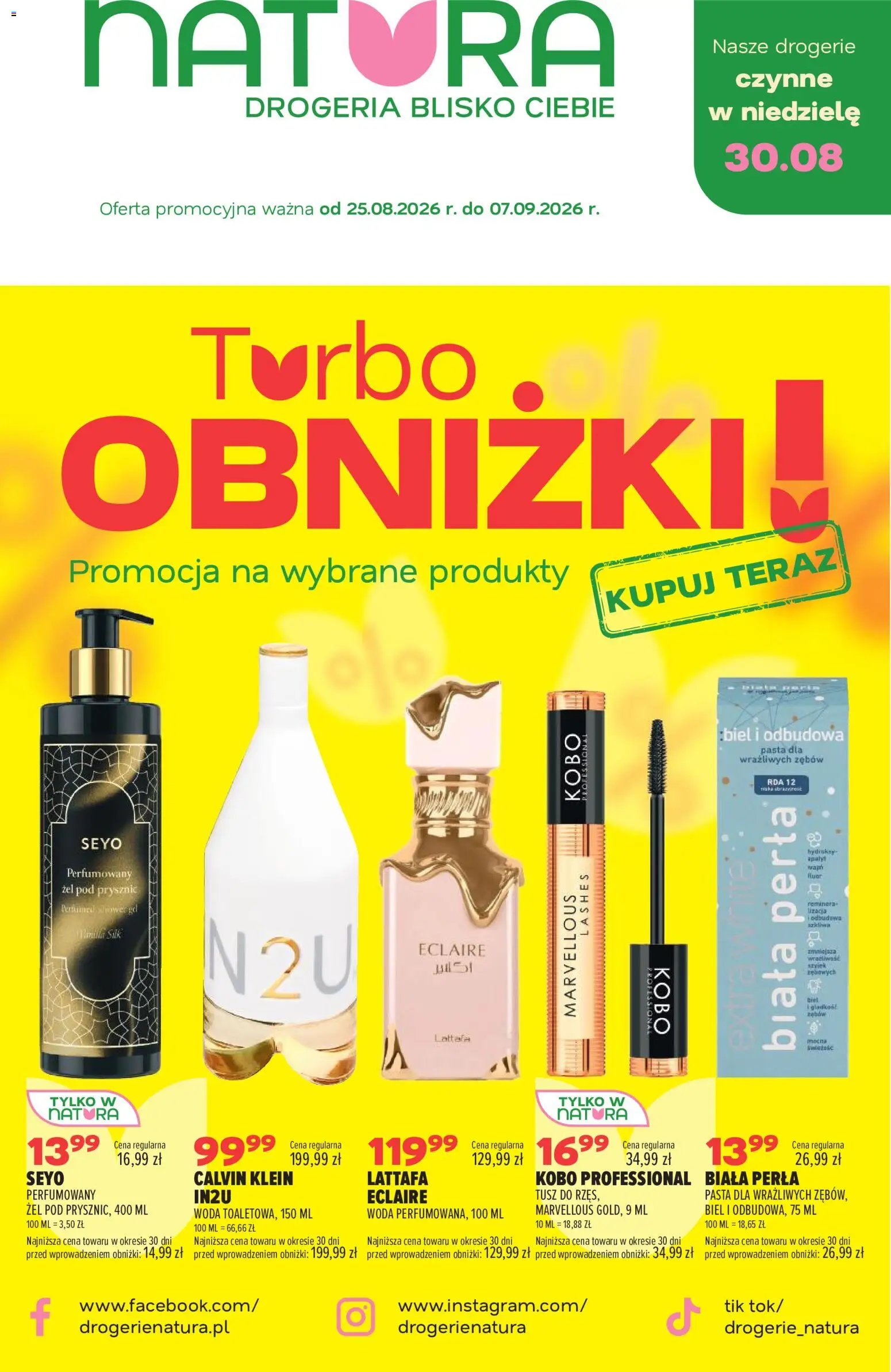 Drogerie Natura gazetka