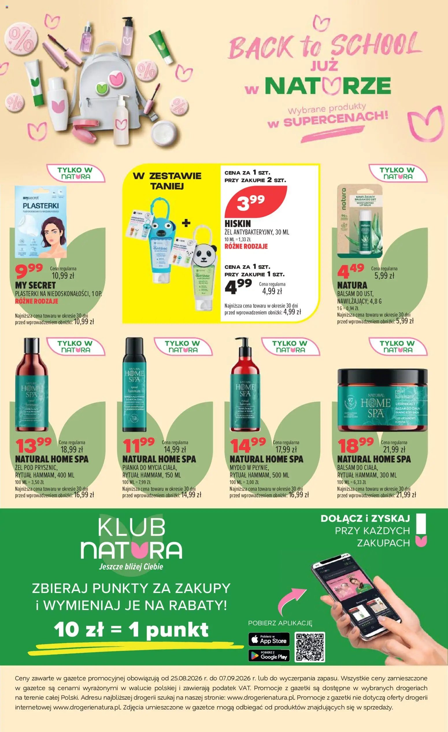 Drogerie Natura gazetka