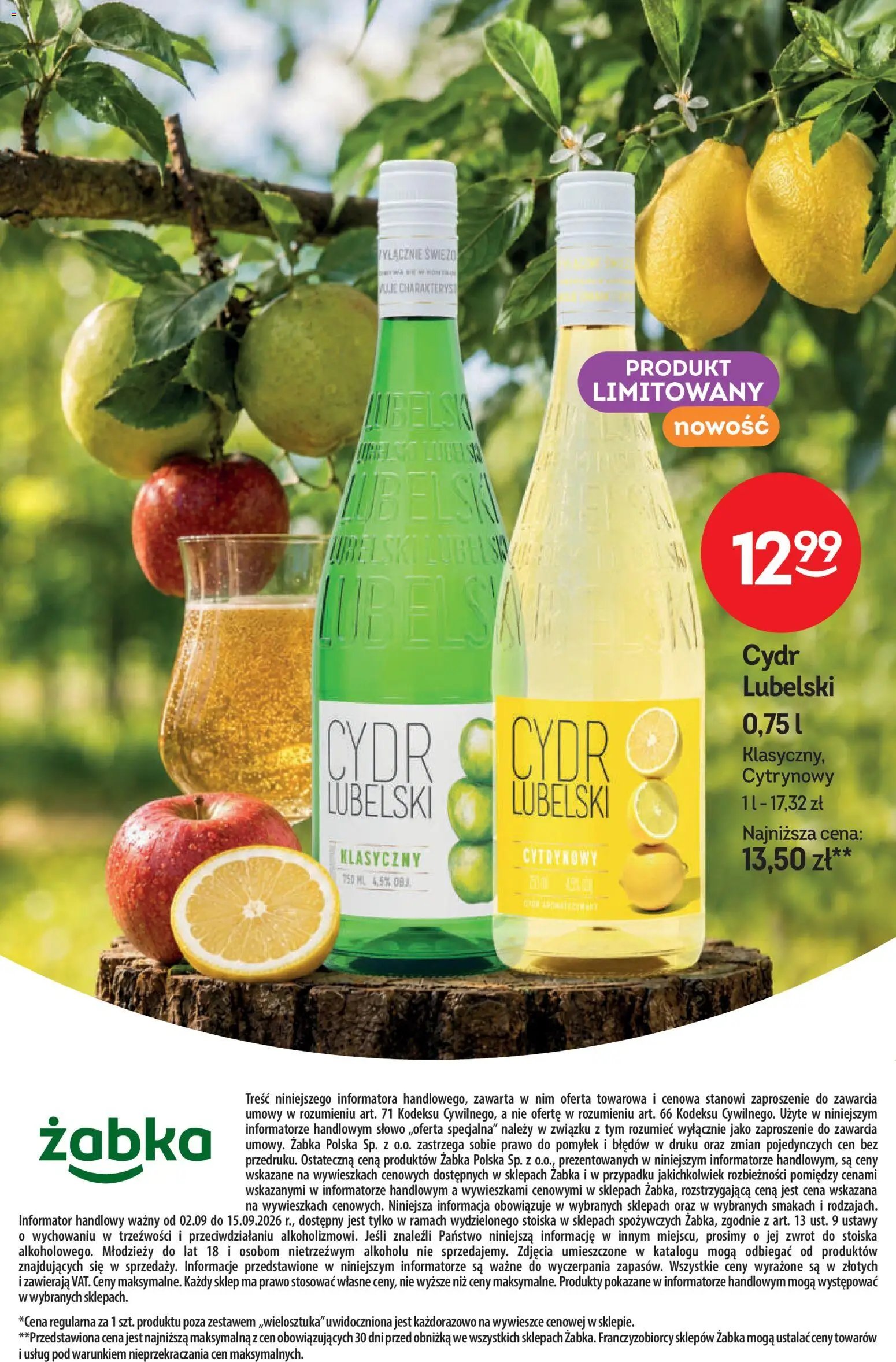 Żabka gazetka - Katalog win