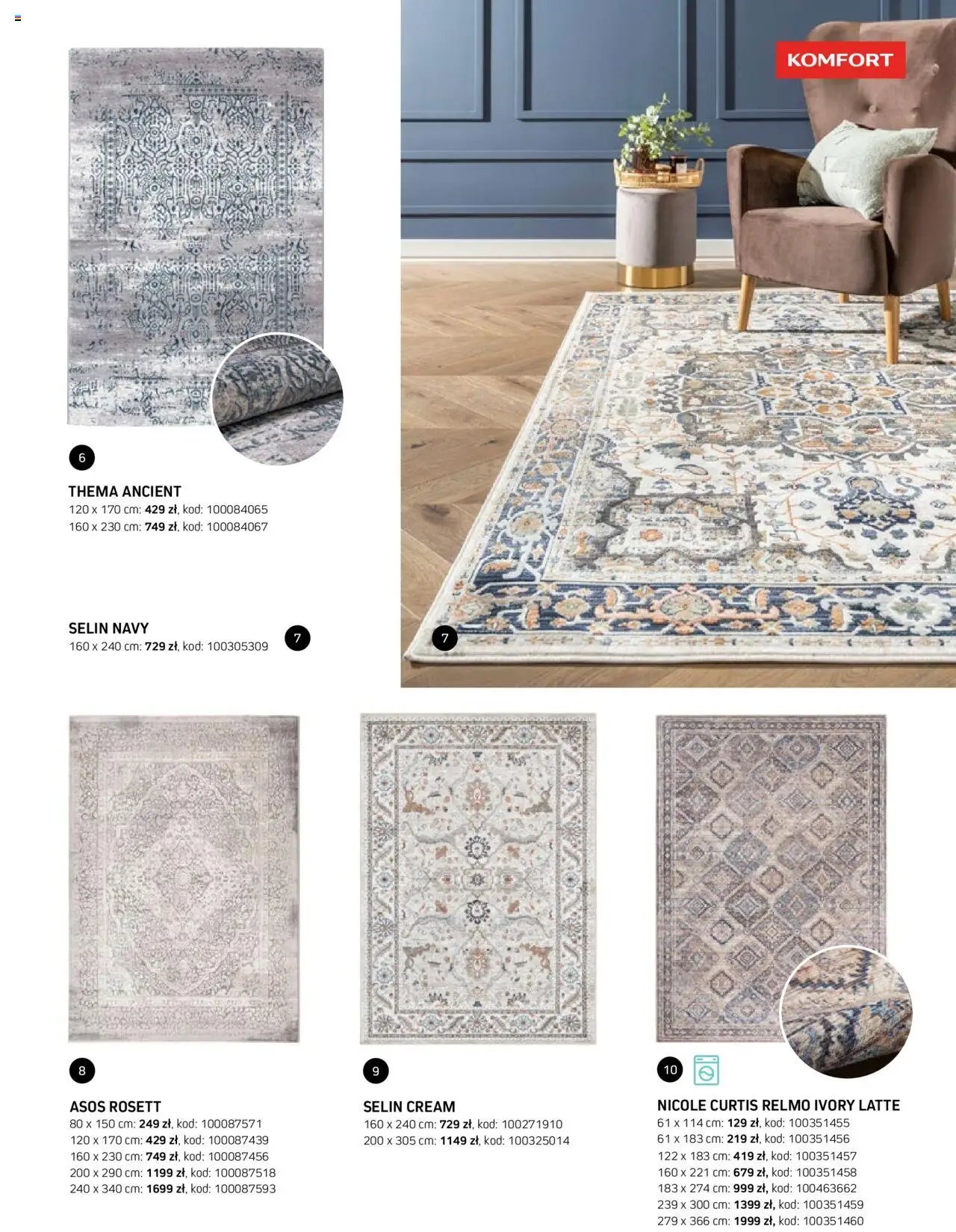 Komfort Gazetka - Katalog Dywanów