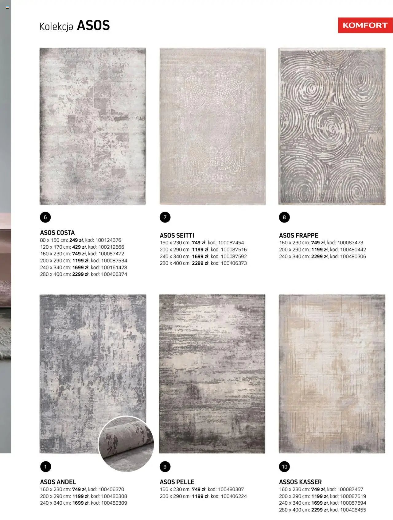 Komfort Gazetka - Katalog Dywanów