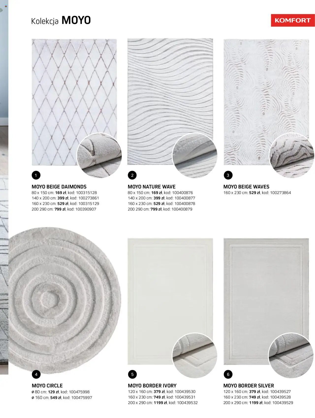 Komfort Gazetka - Katalog Dywanów