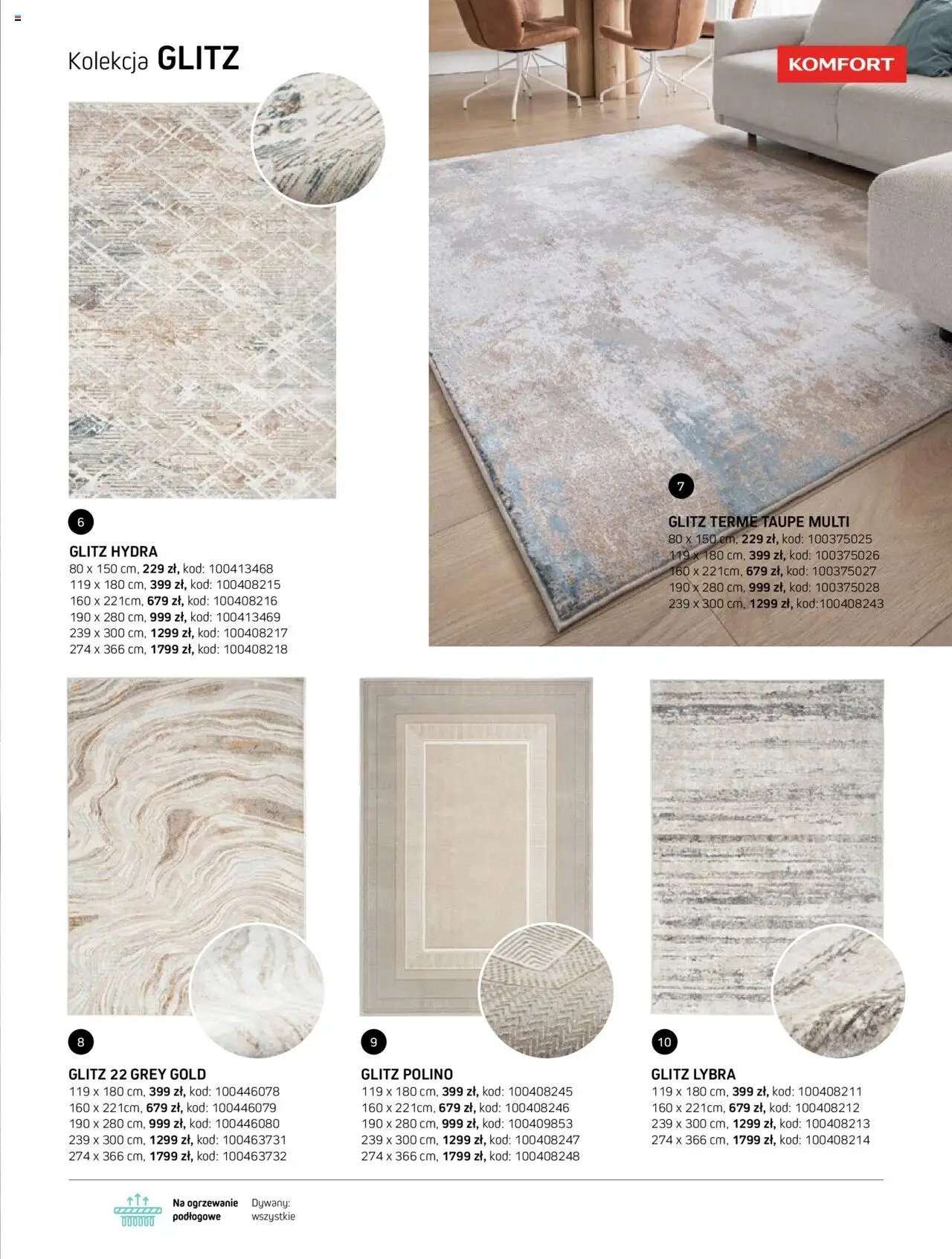 Komfort Gazetka - Katalog Dywanów