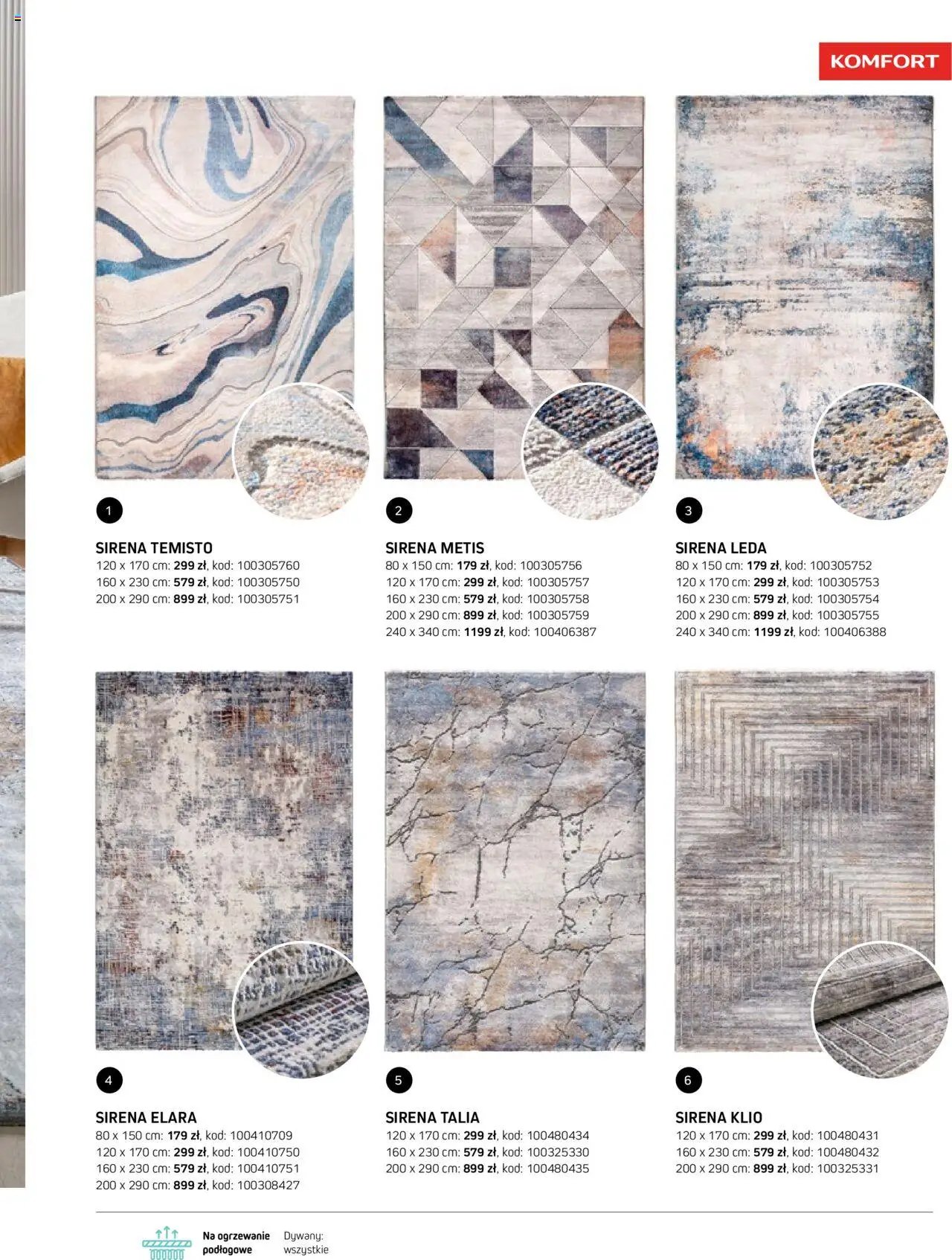 Komfort Gazetka - Katalog Dywanów