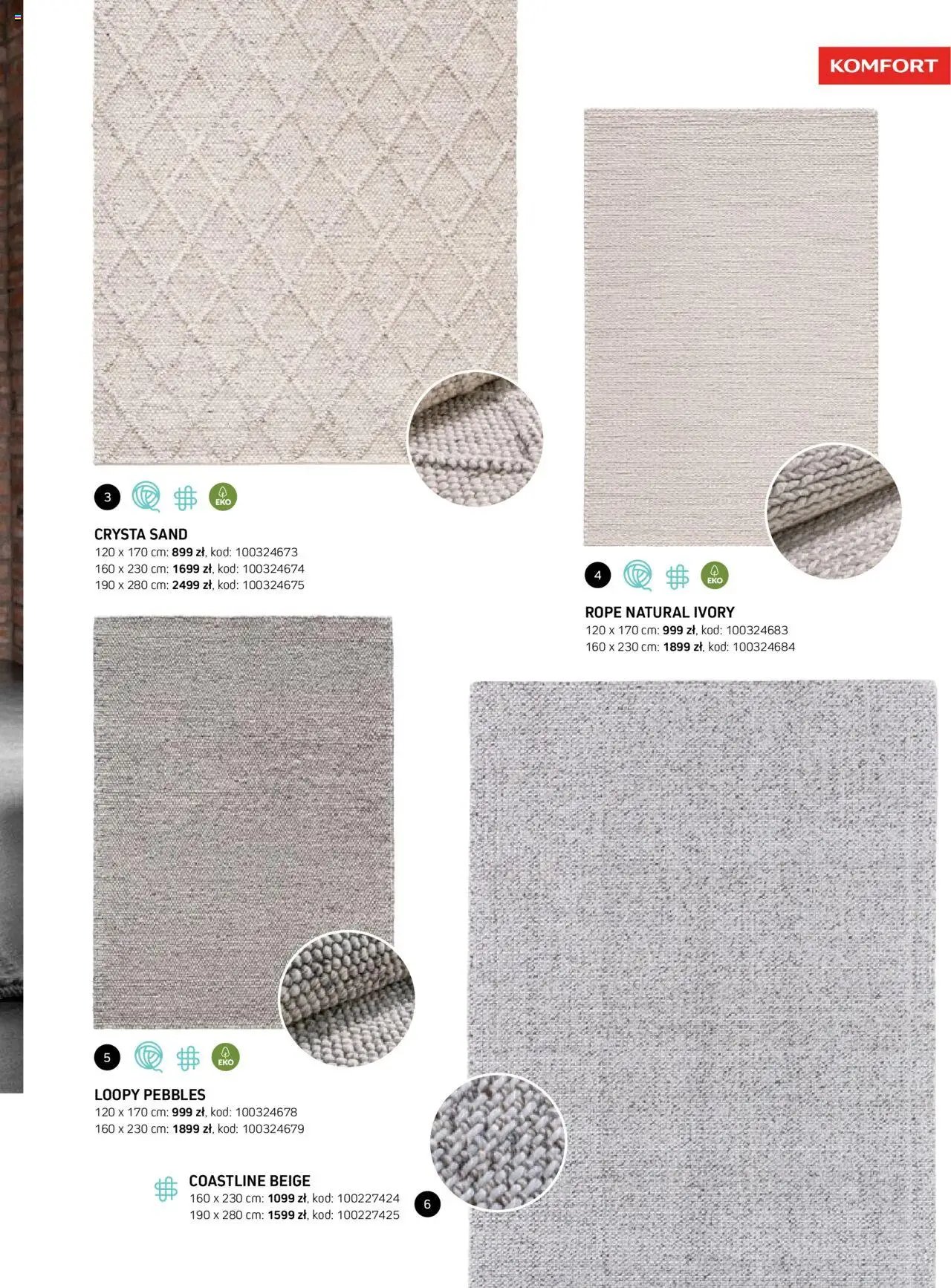 Komfort Gazetka - Katalog Dywanów