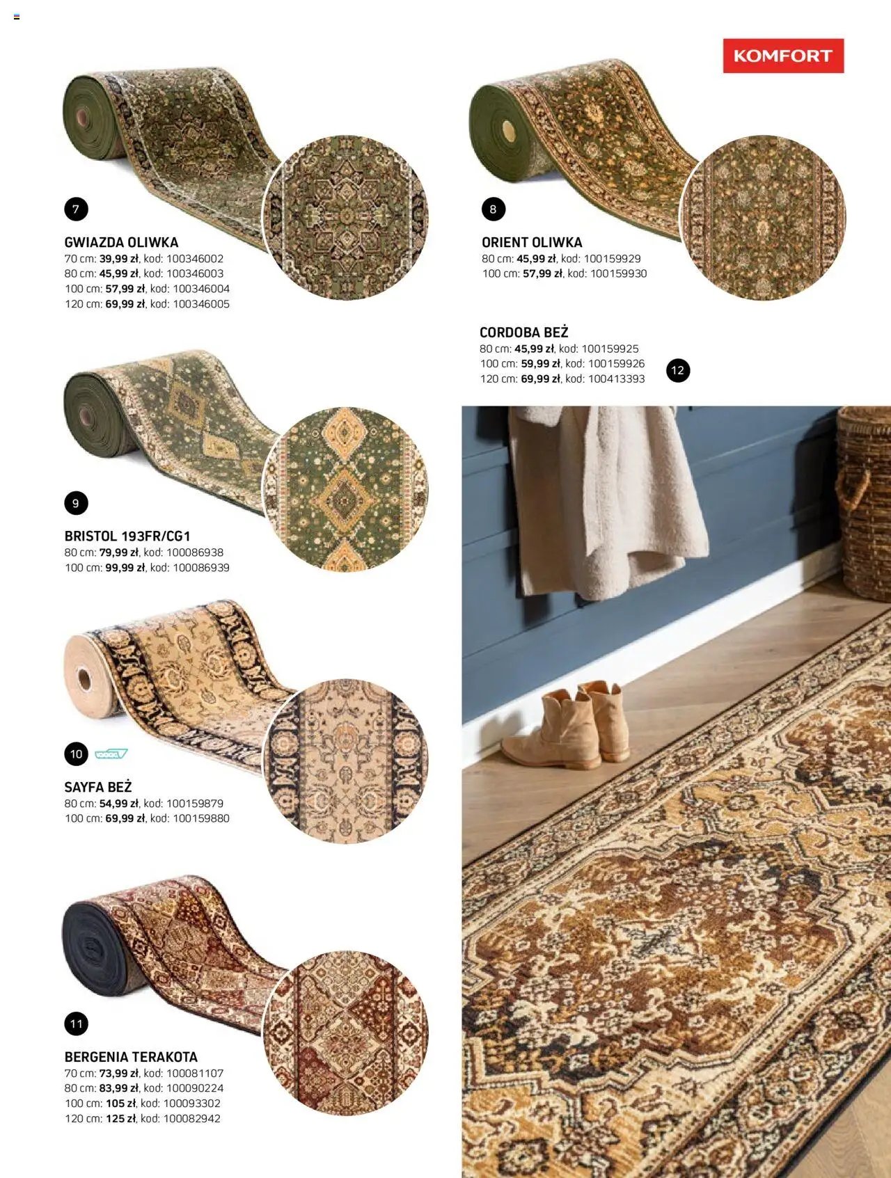 Komfort Gazetka - Katalog Dywanów