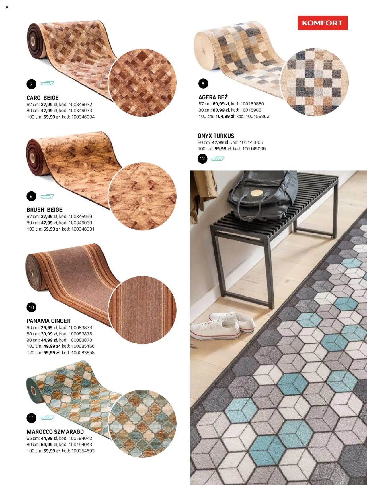 Komfort Gazetka - Katalog Dywanów