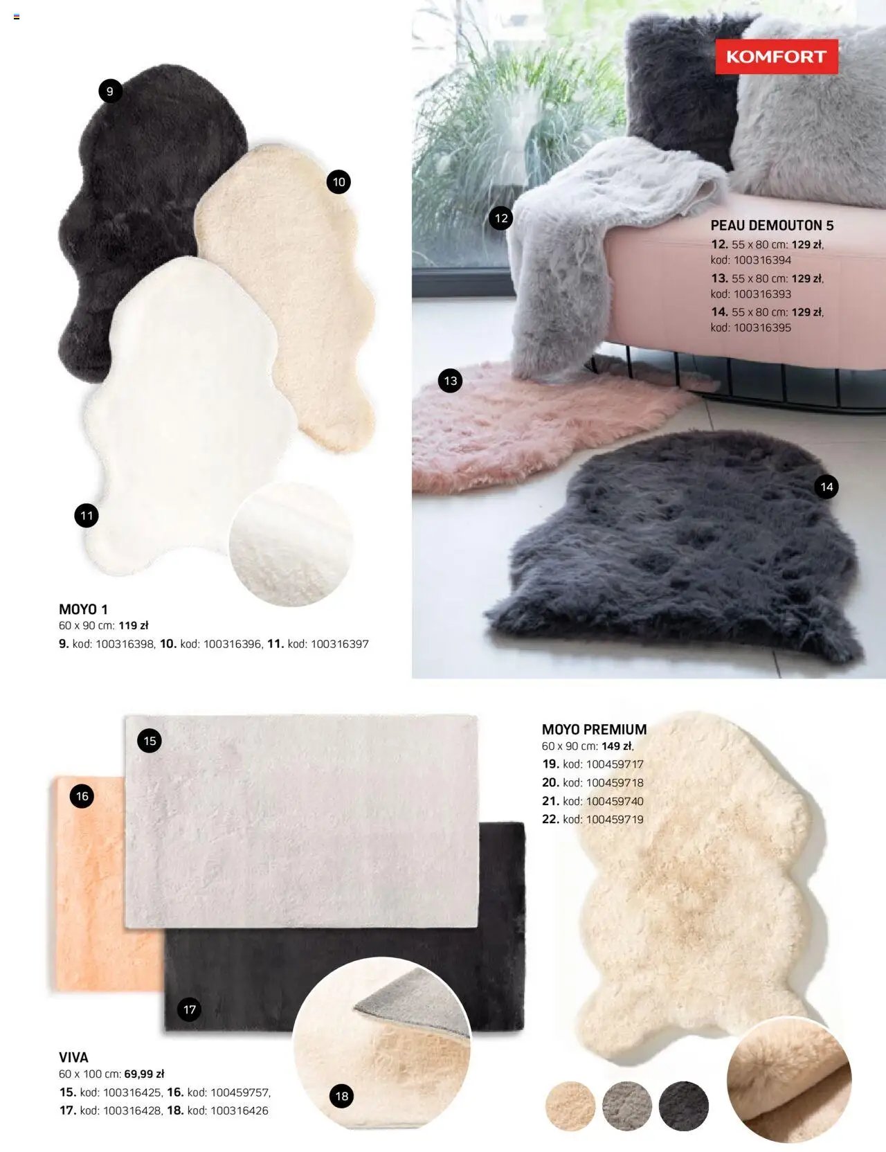 Komfort Gazetka - Katalog Dywanów