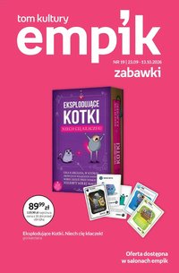 Empik promocje - Tom kultury Zabawki
