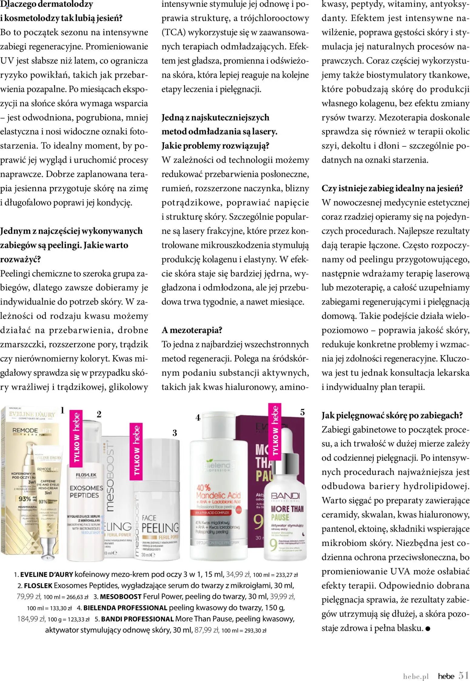 Hebe gazetka - Magazyn