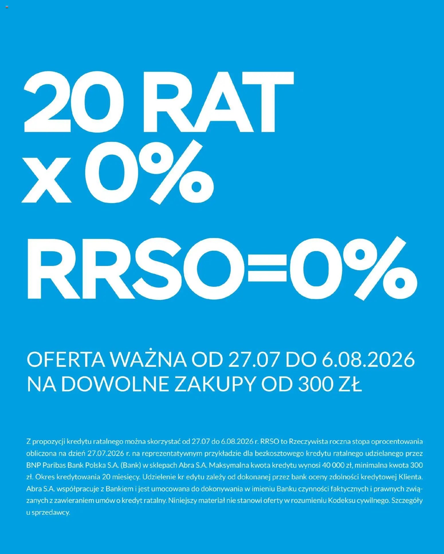 Abra meble gazetka