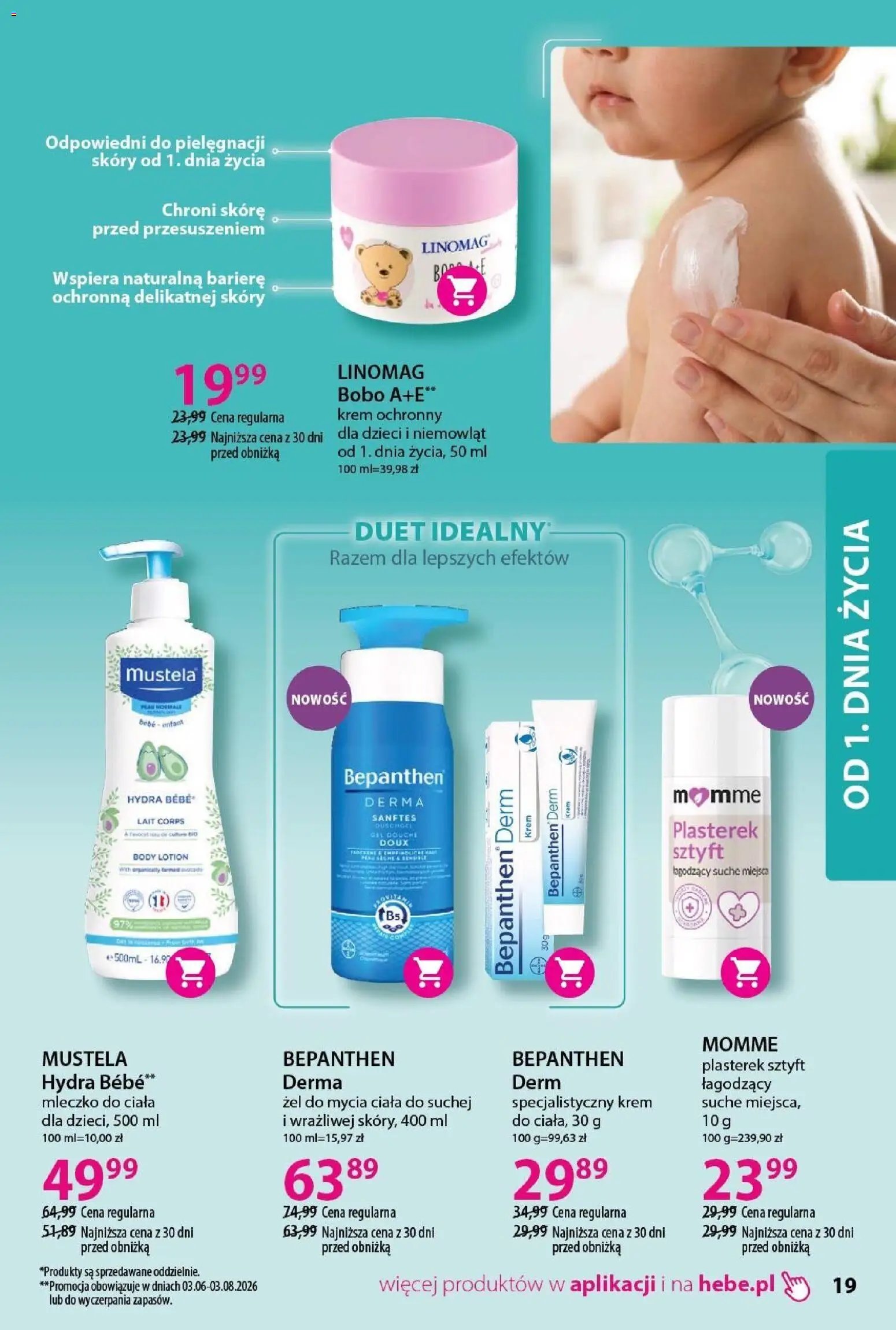 Hebe gazetka - Katalog