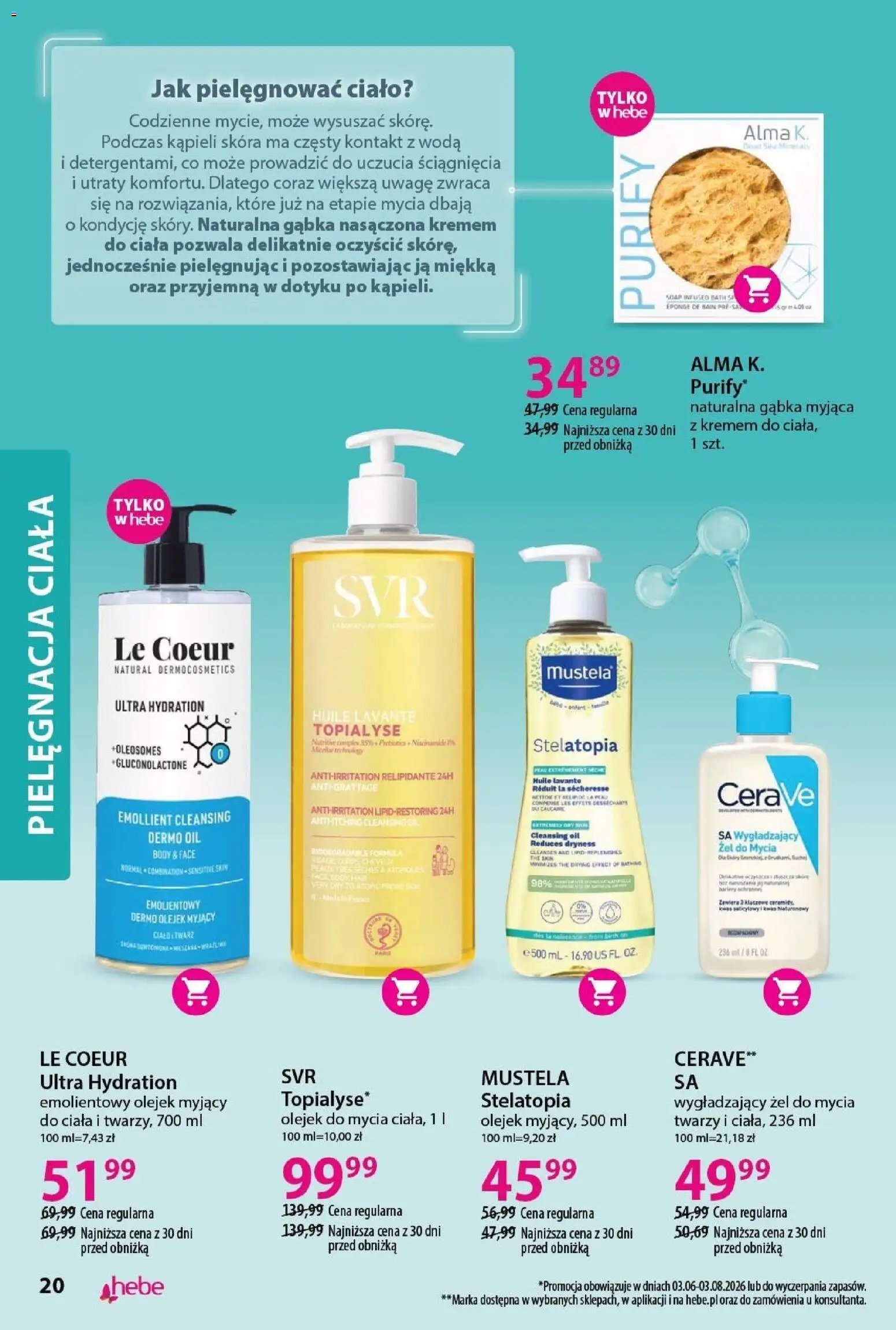 Hebe gazetka - Katalog