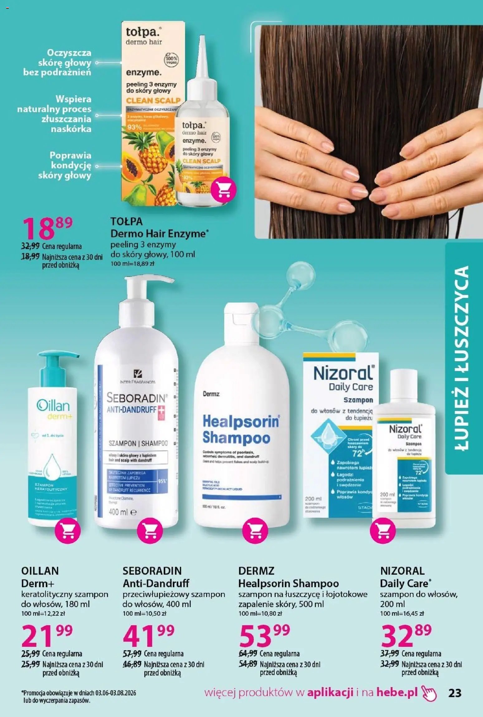 Hebe gazetka - Katalog