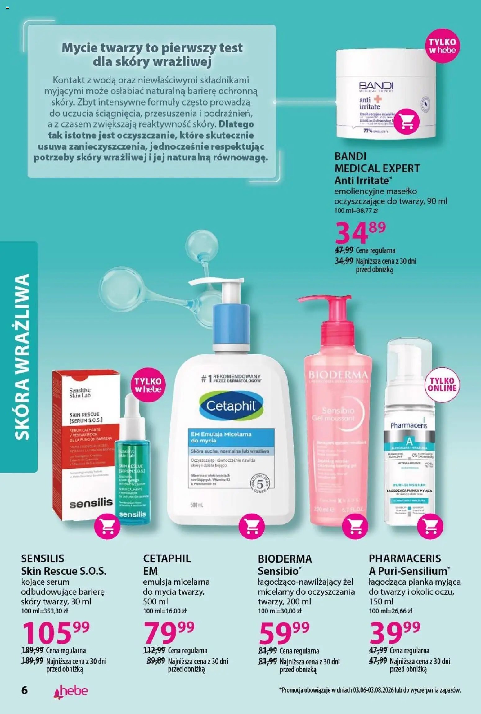 Hebe gazetka - Katalog