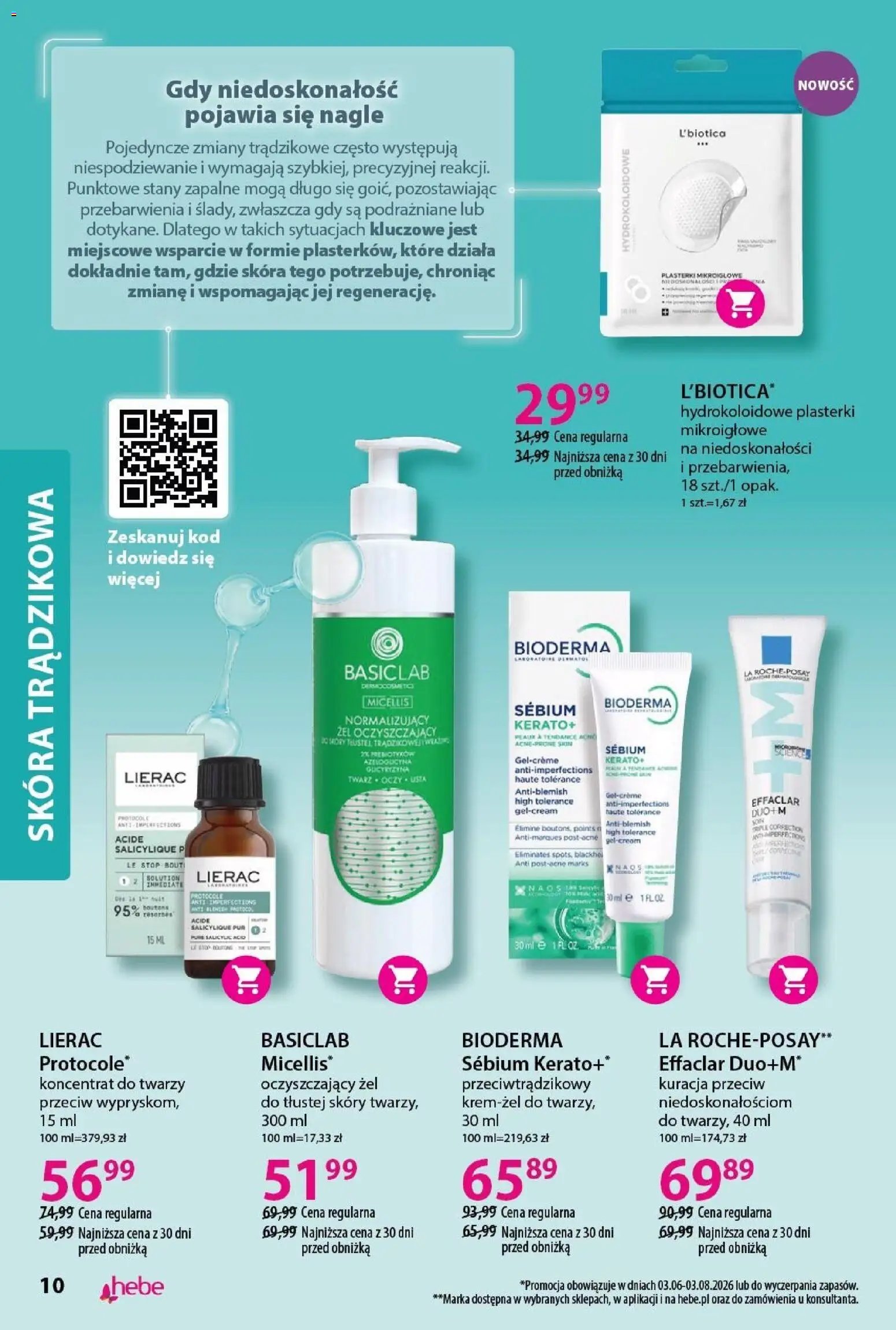 Hebe gazetka - Katalog