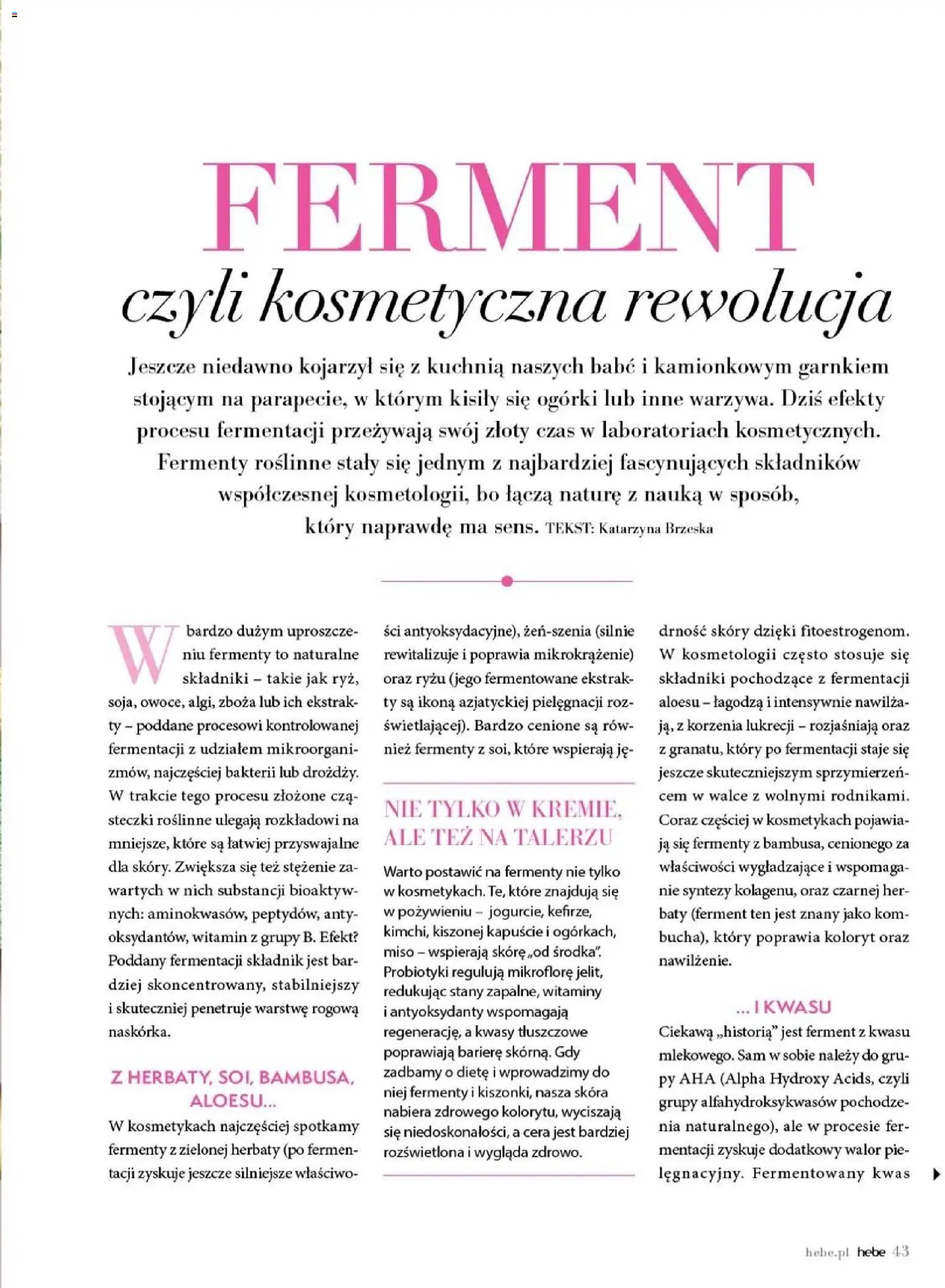 Hebe gazetka - Magazyn