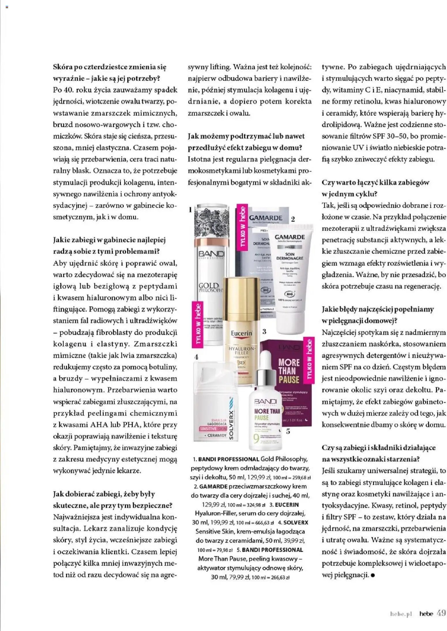 Hebe gazetka - Magazyn