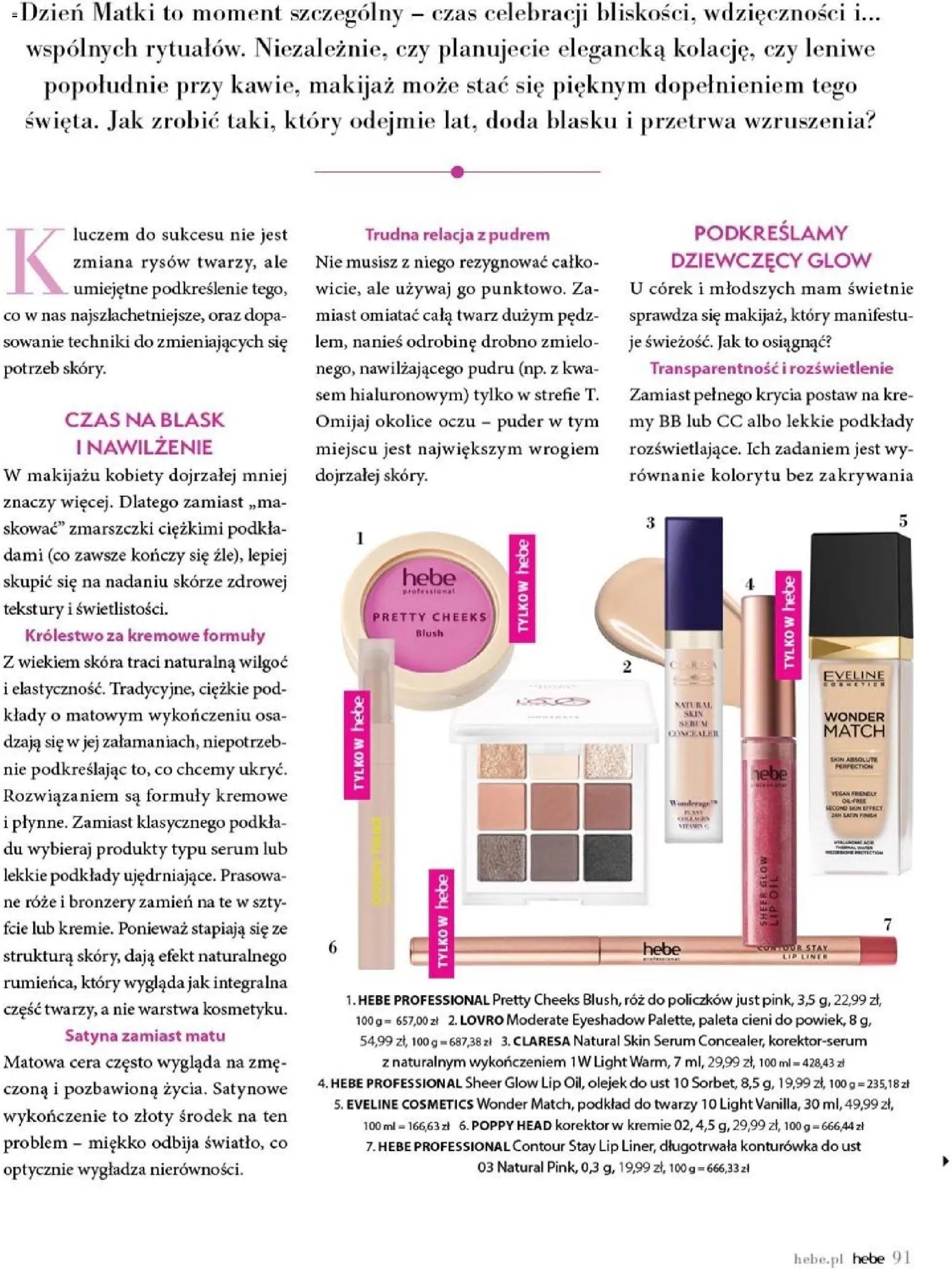 Hebe gazetka - Magazyn