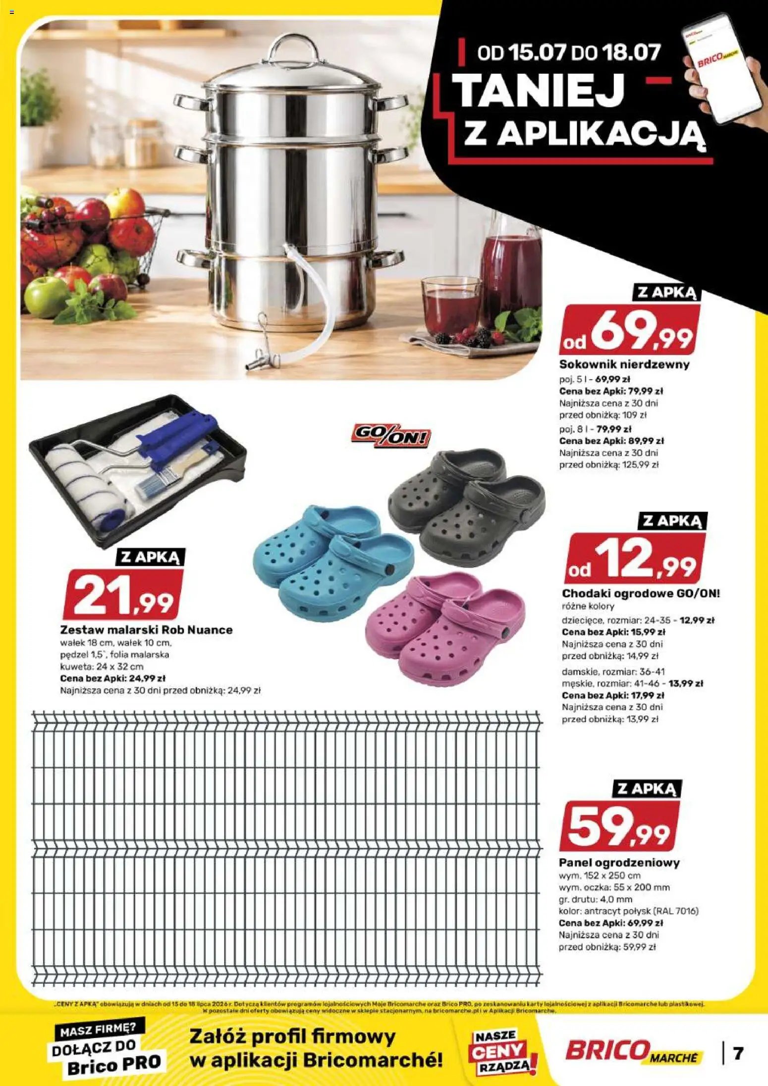 Brico Marché gazetka - Taniej z Aplikacją