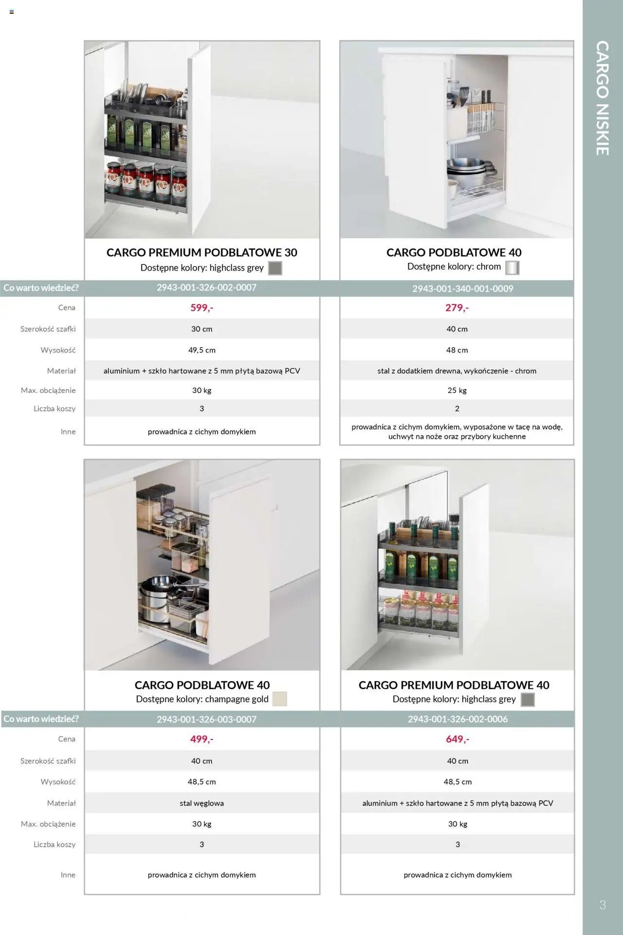 Salony Agata Gazetka - Vortung Systemy Cargo