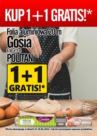 Prim Market promocja - Folia Aluminiowa Gosia