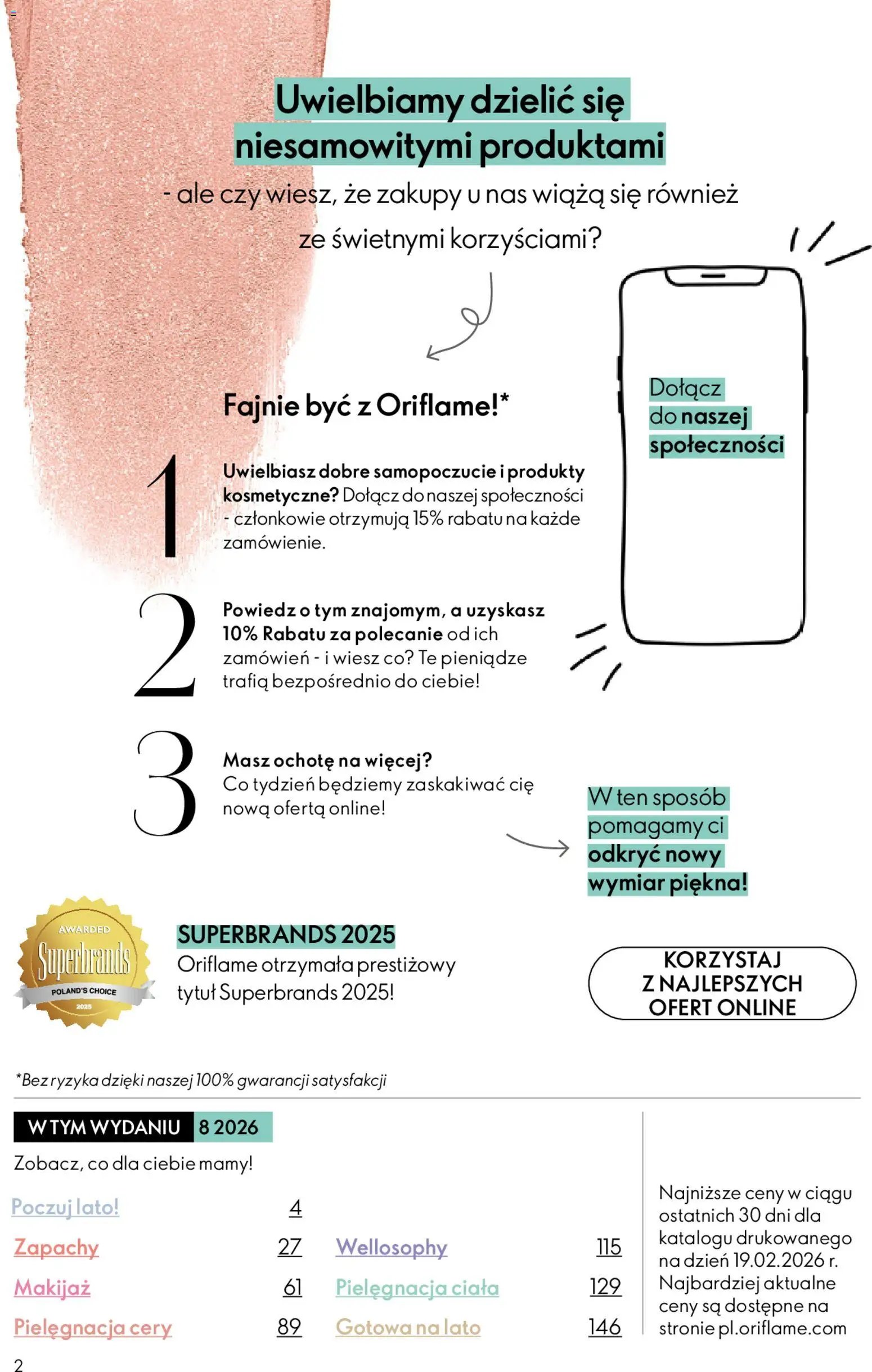 Oriflame Katalog 8 2026