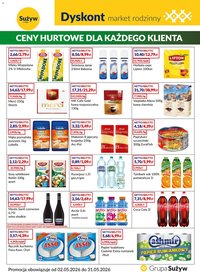 Sużyw gazetka - Dyskont (2026-05-02 - 2026-05-31)