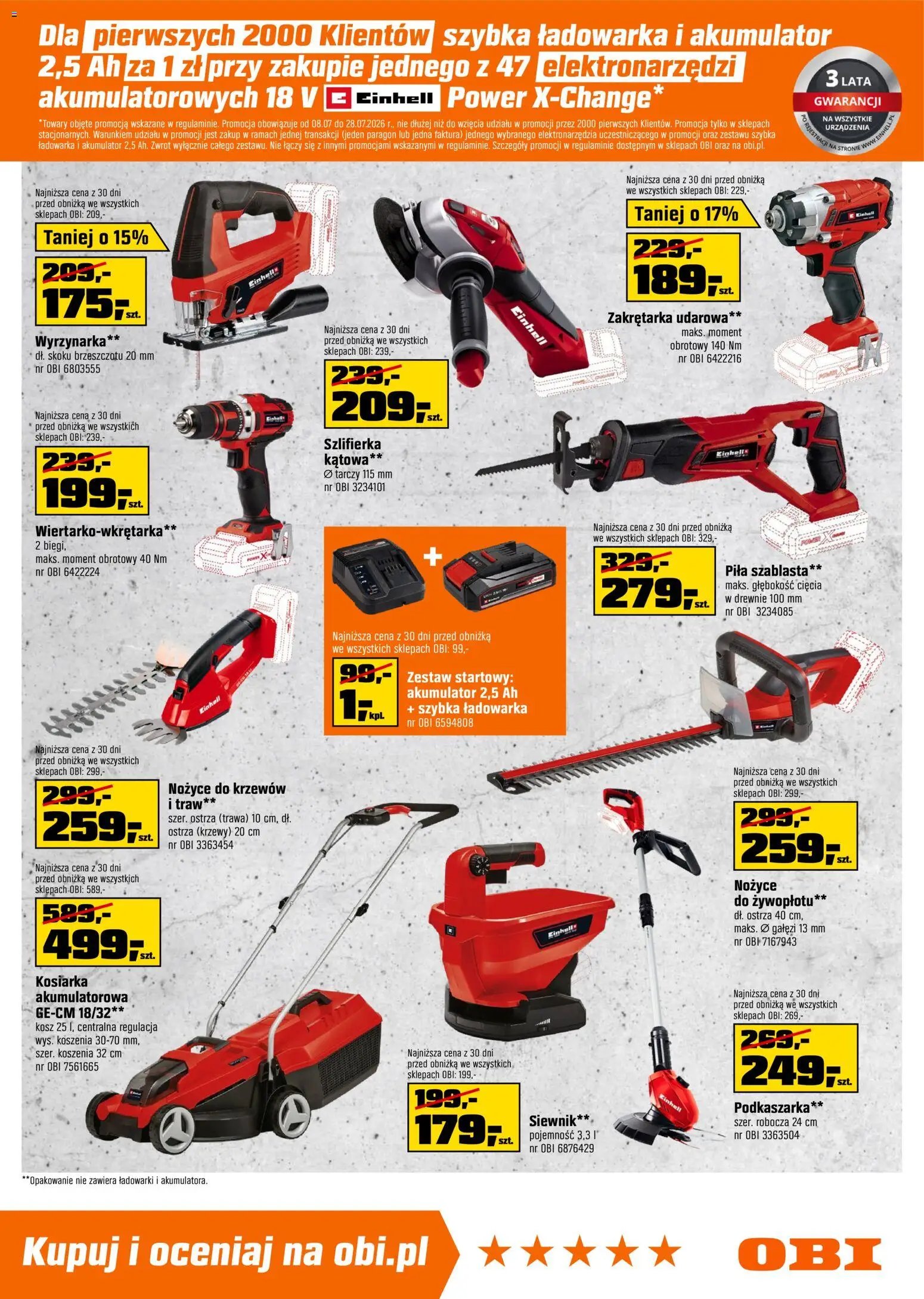 OBI gazetka